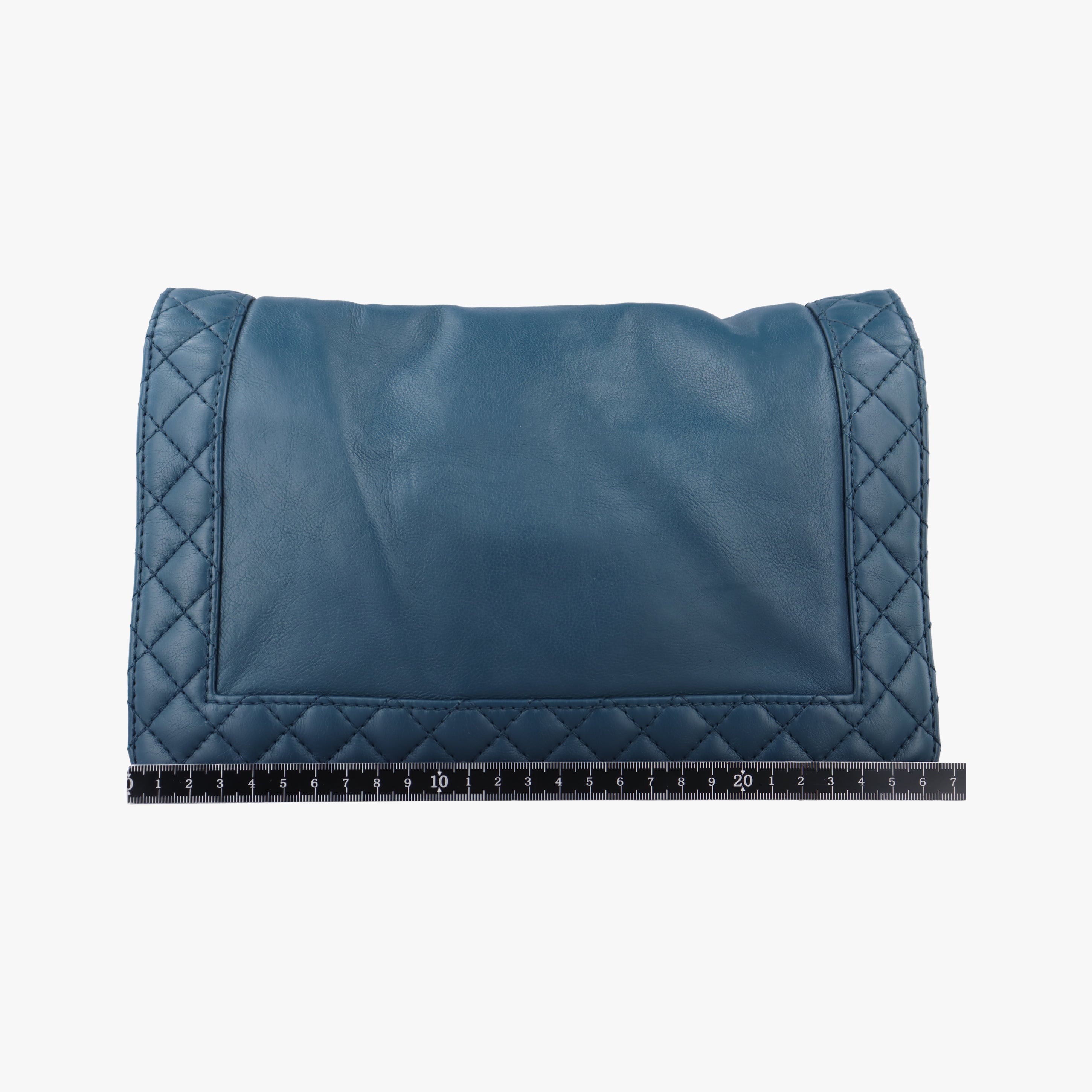 Pre-owned Chanel BOY CHANEL Blue leather A67948 shoulderbag | stylenewstar
