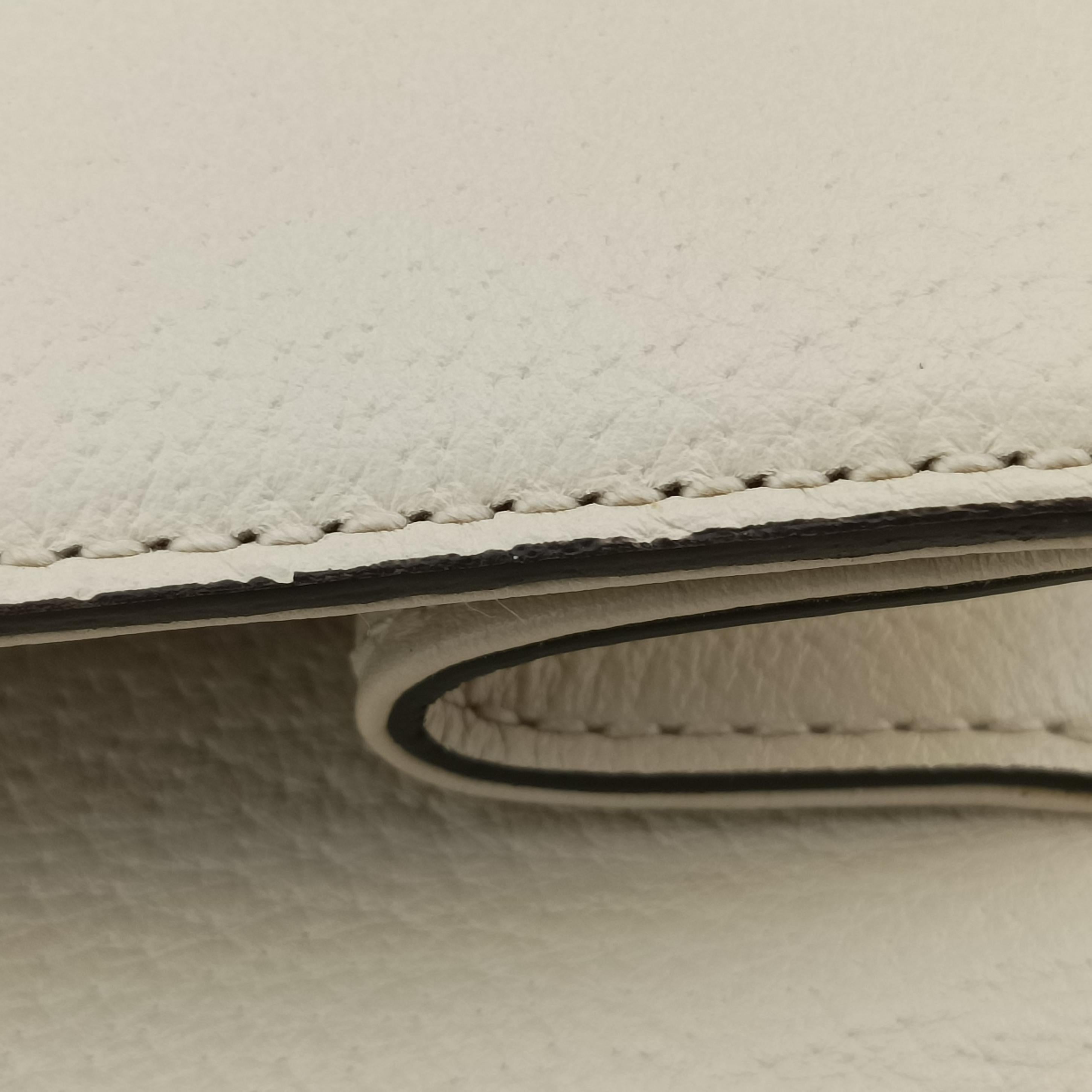 Pre-owned Gucci Web Stripe Butterfly Totem White×multicolor Leather 505388 shoulderbag | stylenewstar