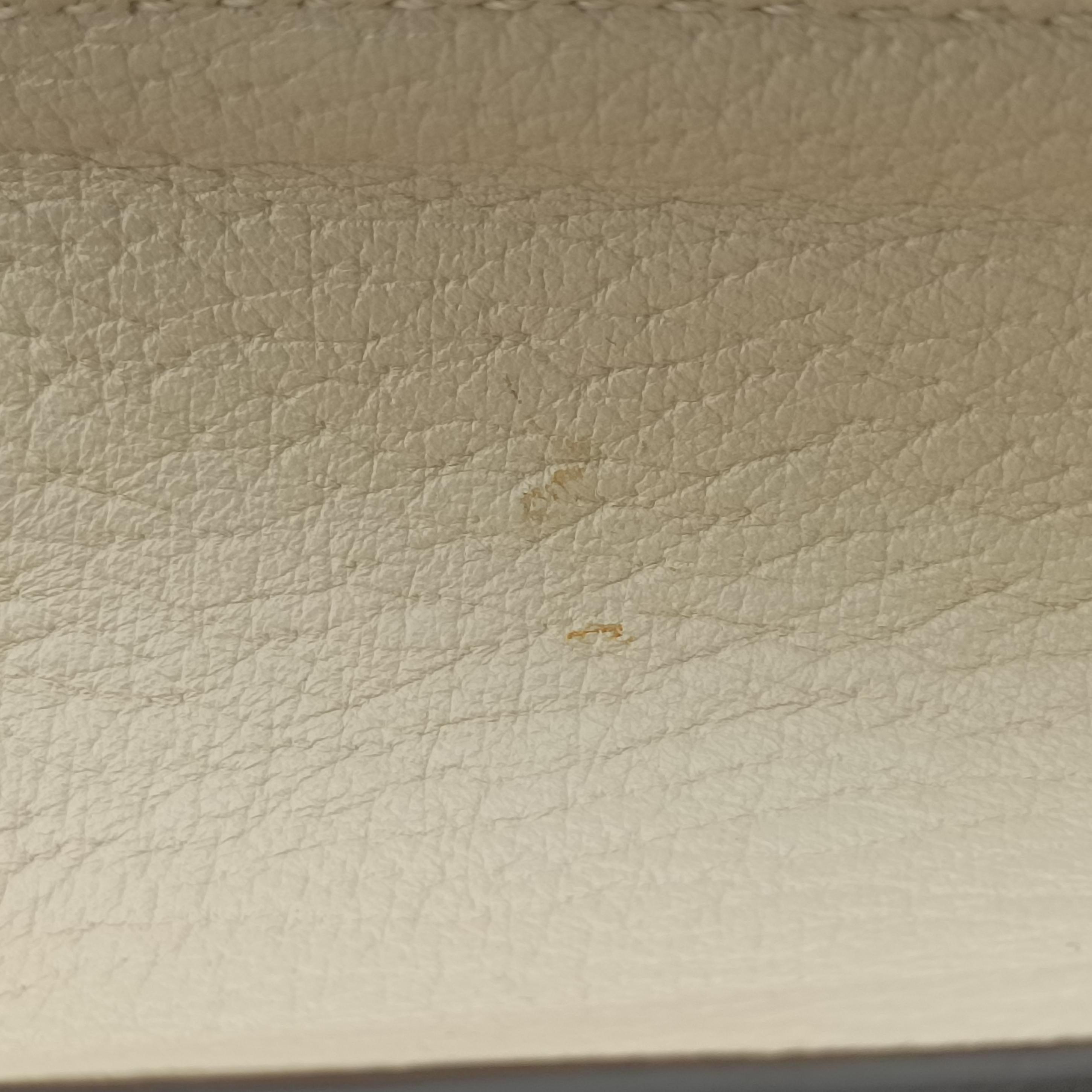 Pre-owned Gucci Web Stripe Butterfly Totem White×multicolor Leather 505388 shoulderbag | stylenewstar