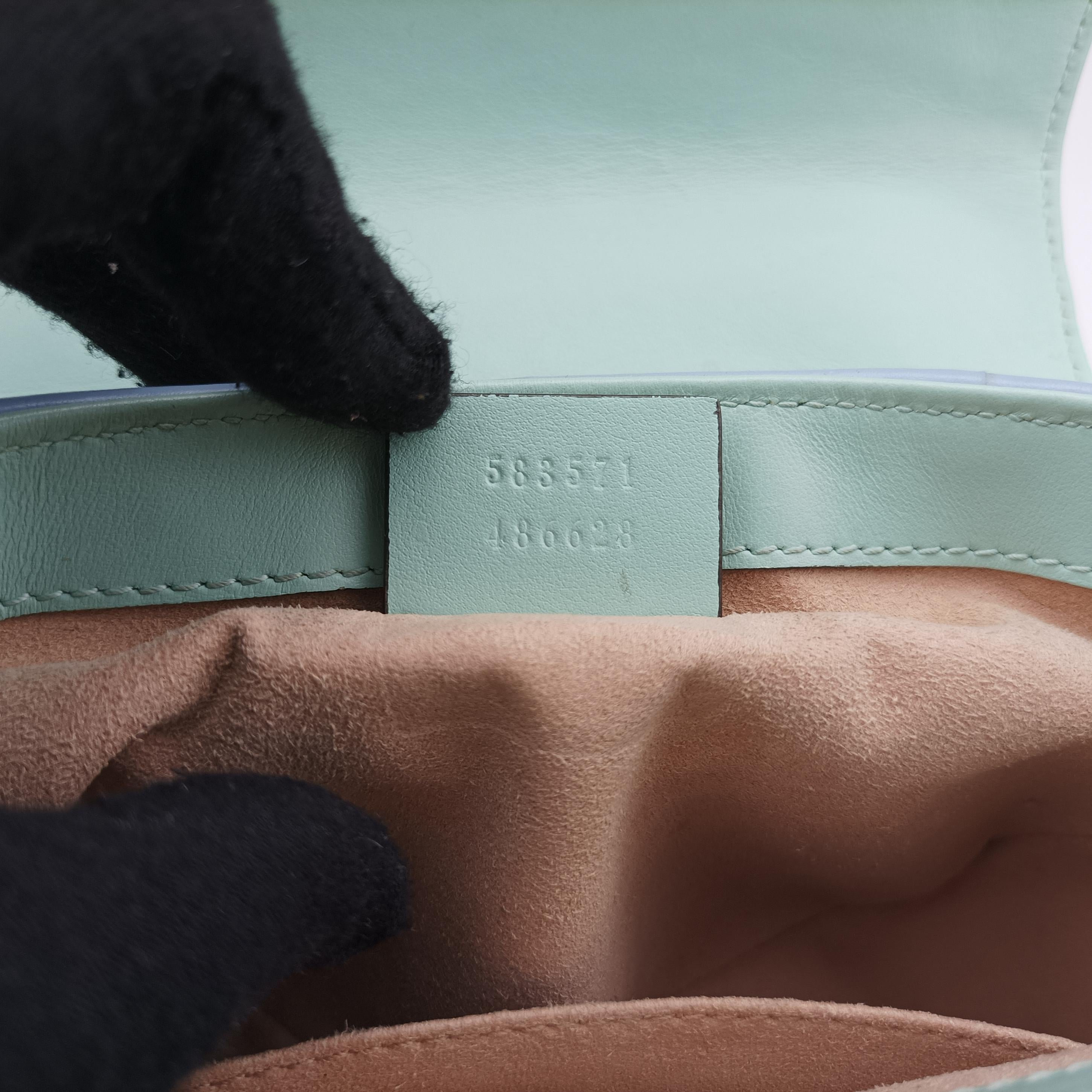 Vintage Gucci GG Marmont Multicolour Leather 583571 shoulderbag | stylenewstar