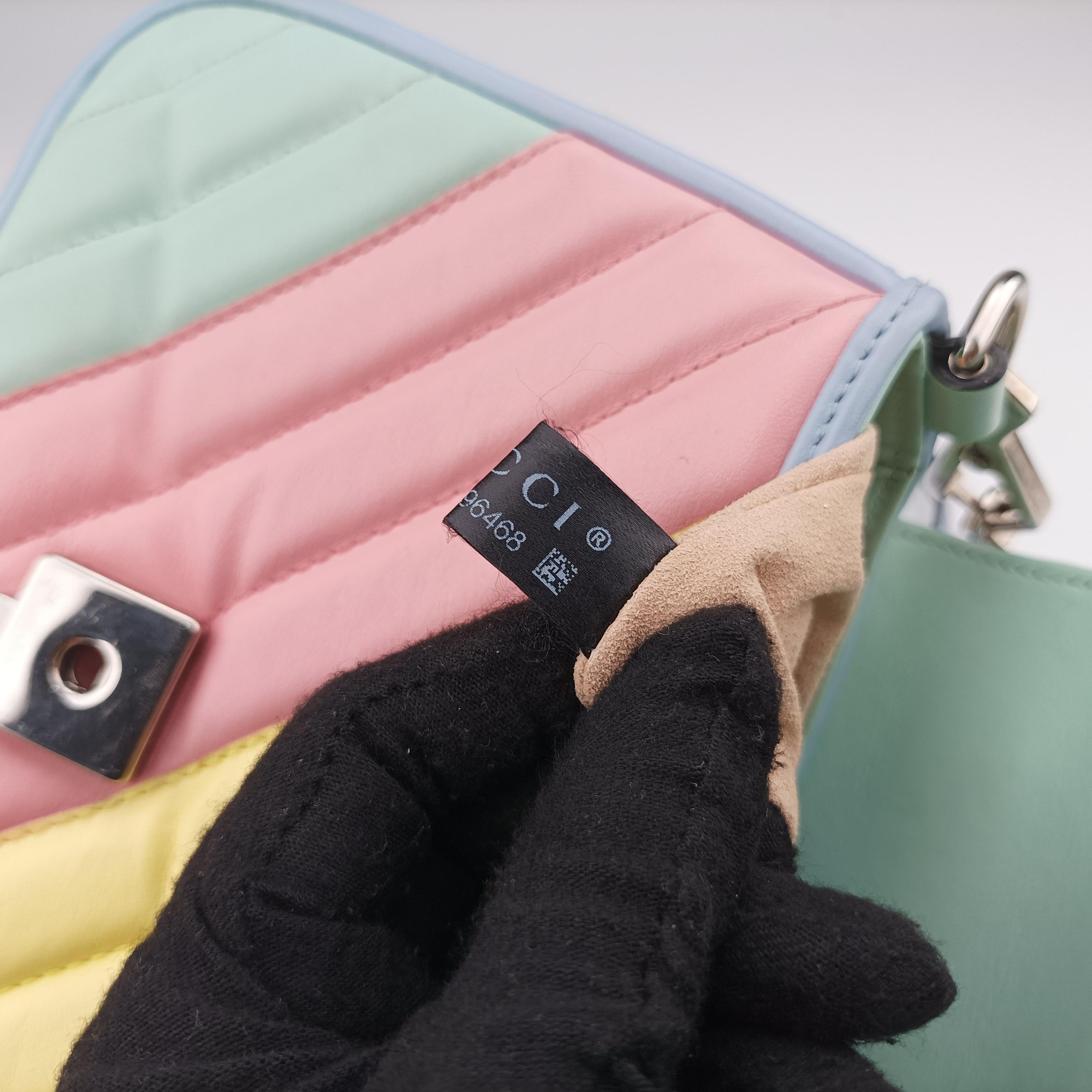 Vintage Gucci GG Marmont Multicolour Leather 583571 shoulderbag | stylenewstar