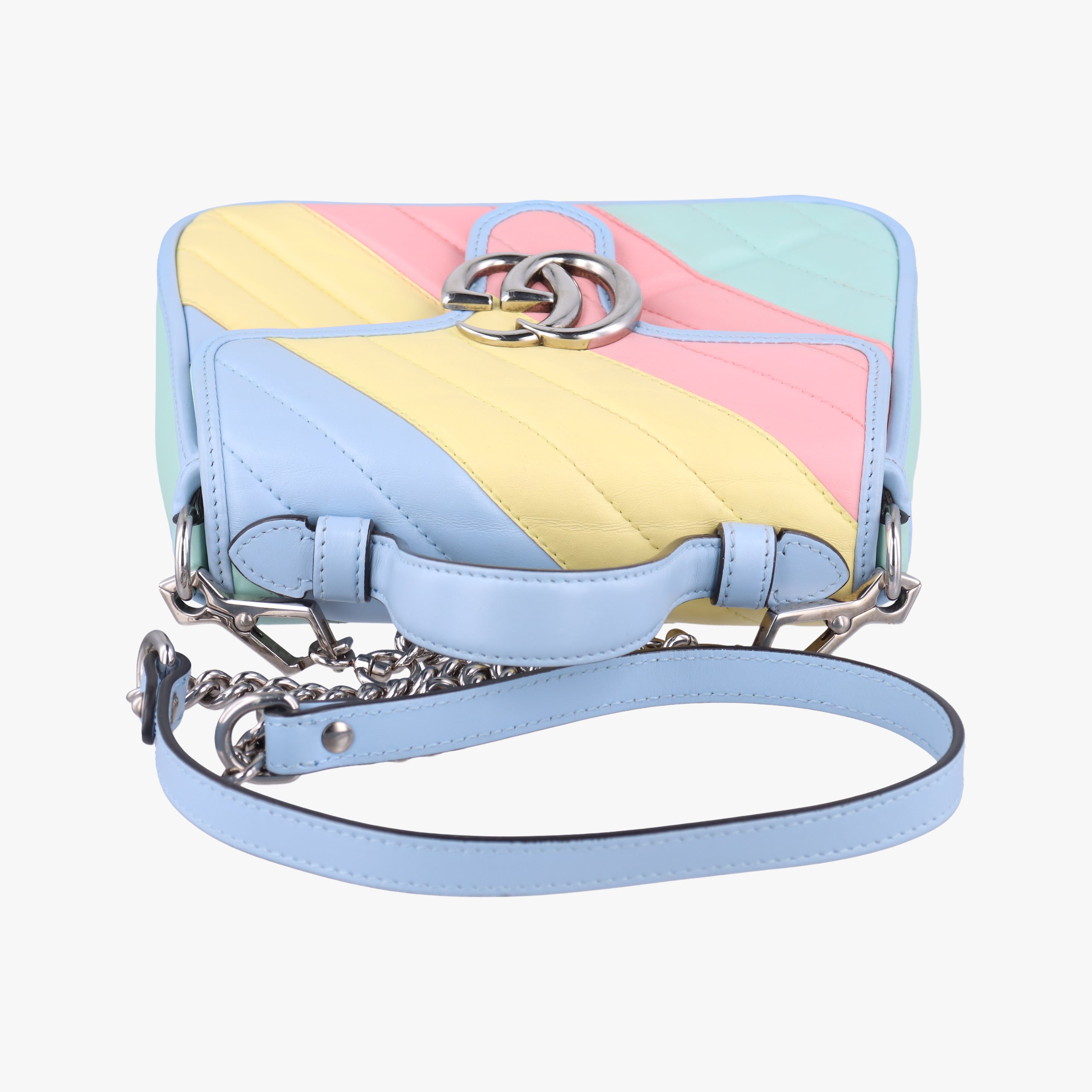 Vintage Gucci GG Marmont Multicolour Leather 583571 shoulderbag | stylenewstar