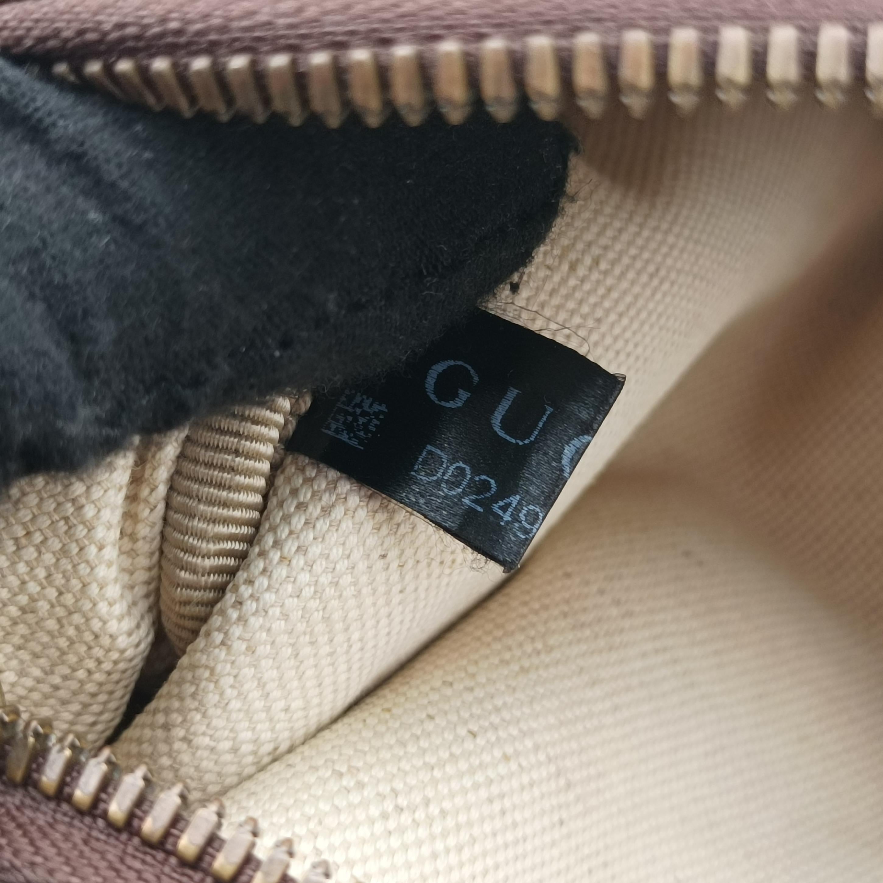 Vintage Gucci GG Supreme Courrier beige×Multi Canvas 529711 bum bag/waist bag | stylenewstar