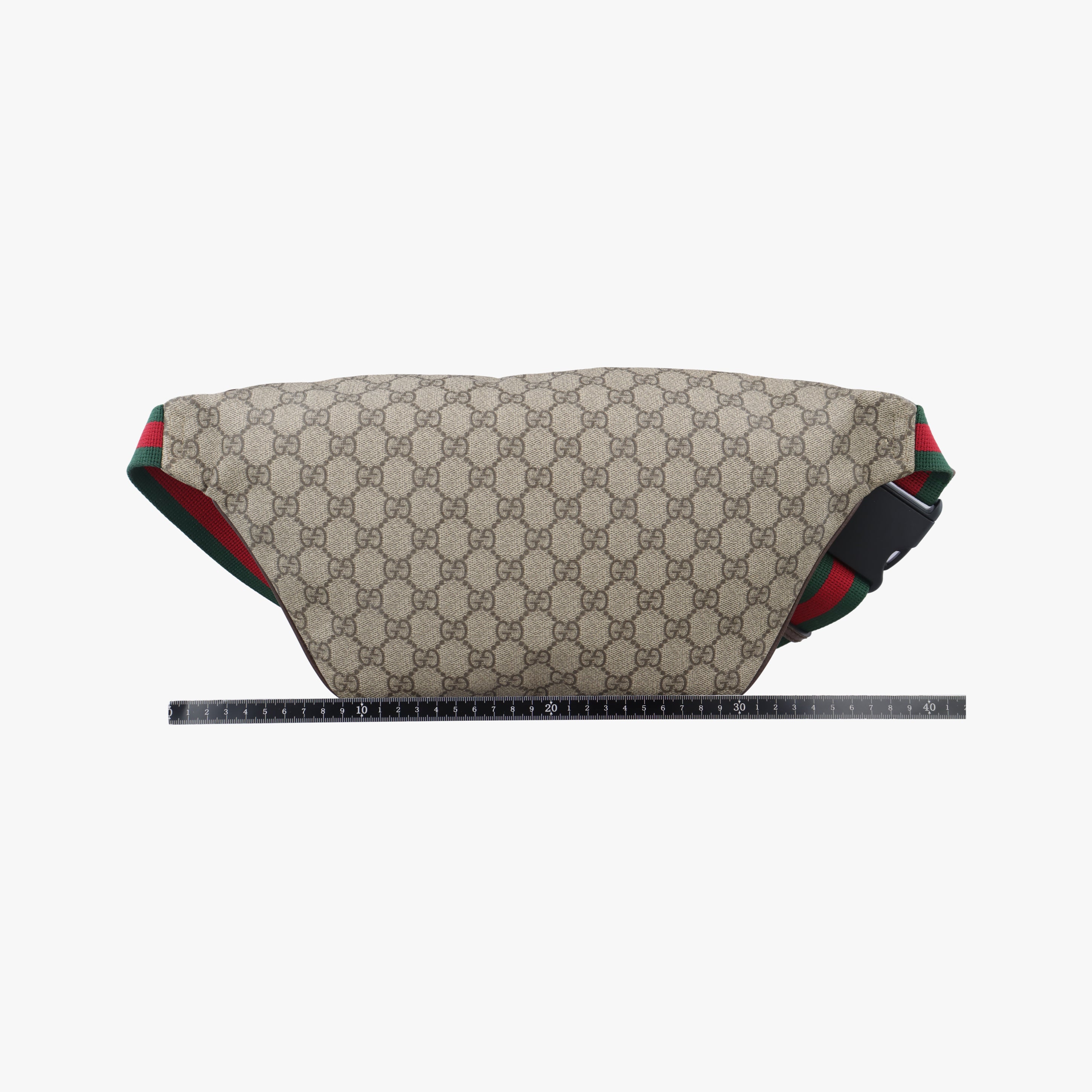 Vintage Gucci GG Supreme Courrier beige×Multi Canvas 529711 bum bag/waist bag | stylenewstar