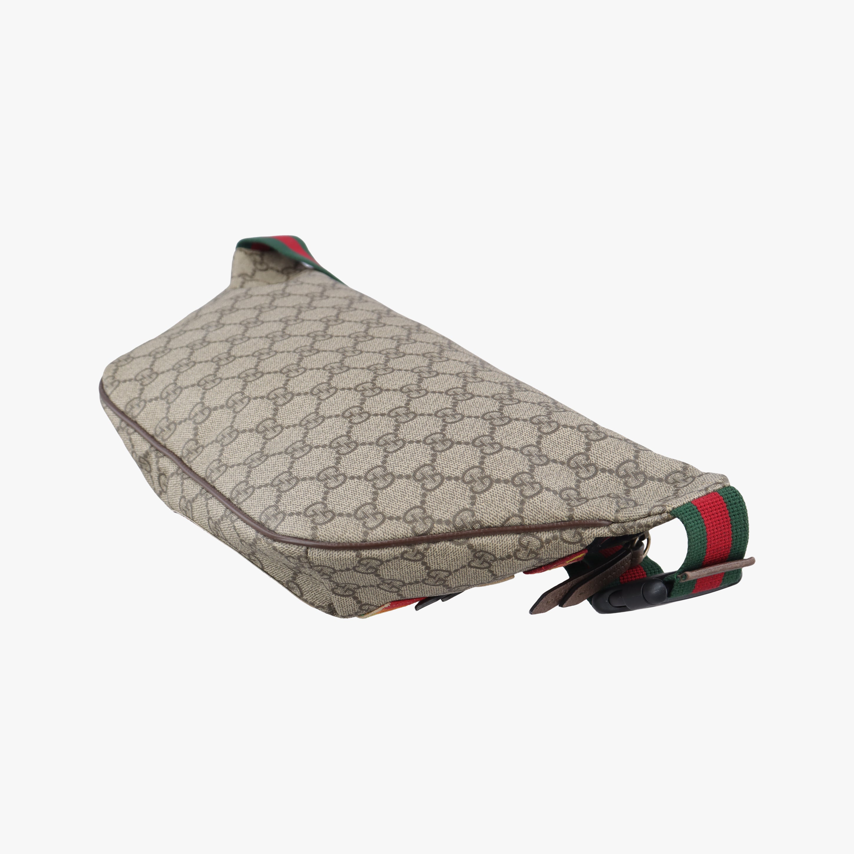 Vintage Gucci GG Supreme Courrier beige×Multi Canvas 529711 bum bag/waist bag | stylenewstar