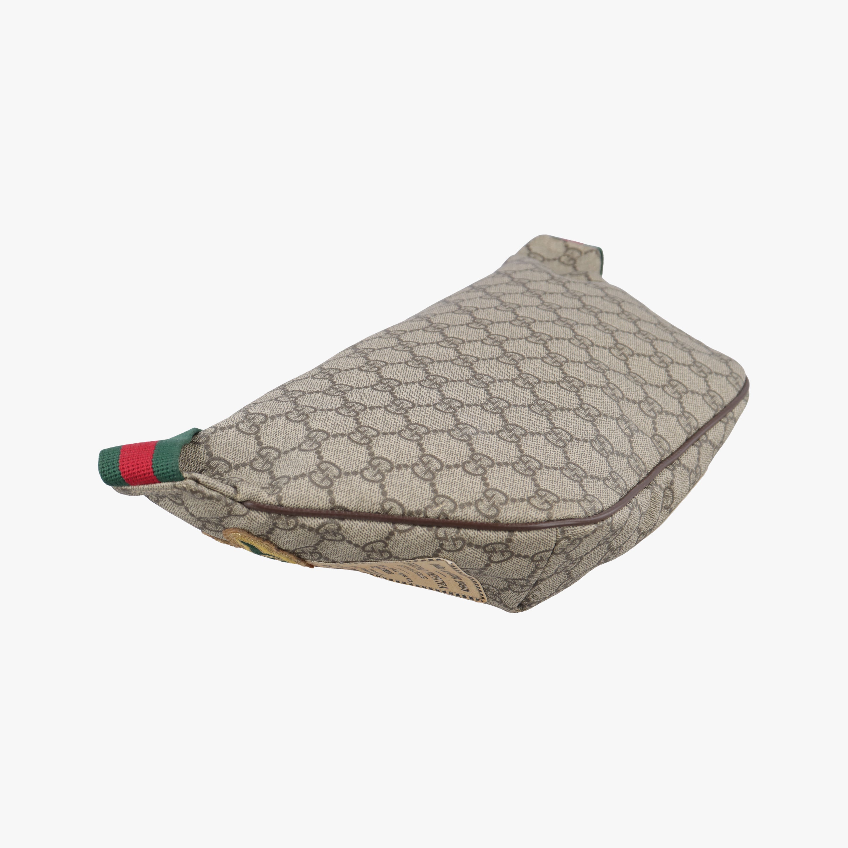 Vintage Gucci GG Supreme Courrier beige×Multi Canvas 529711 bum bag/waist bag | stylenewstar