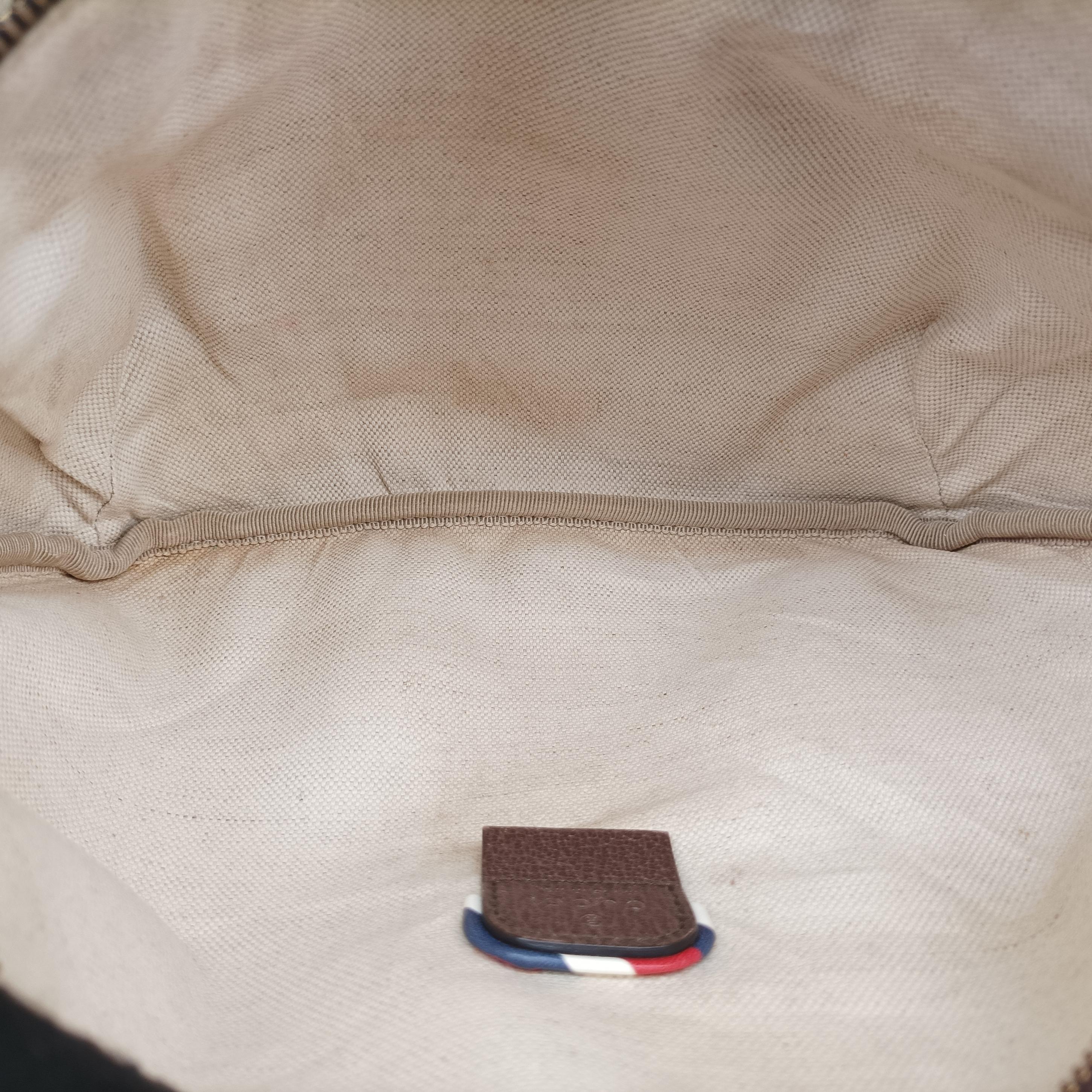 Vintage Gucci GG Supreme Courrier beige×Multi Canvas 529711 bum bag/waist bag | stylenewstar