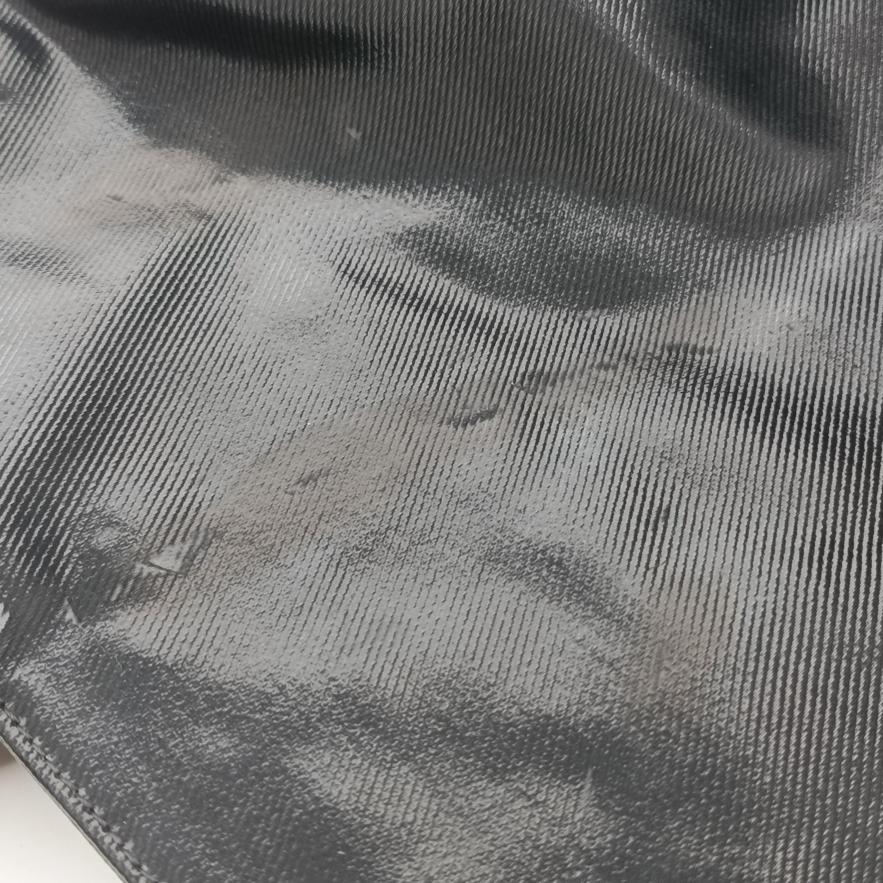 Pre-owned Fendi Mia Black Canvas 8BR616 shoulderbag | stylenewstar