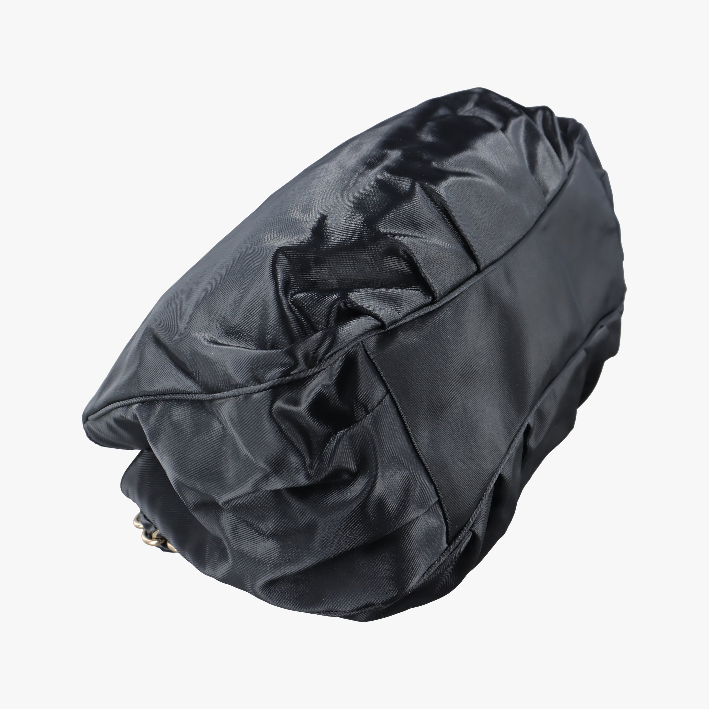 Pre-owned Fendi Mia Black Canvas 8BR616 shoulderbag | stylenewstar