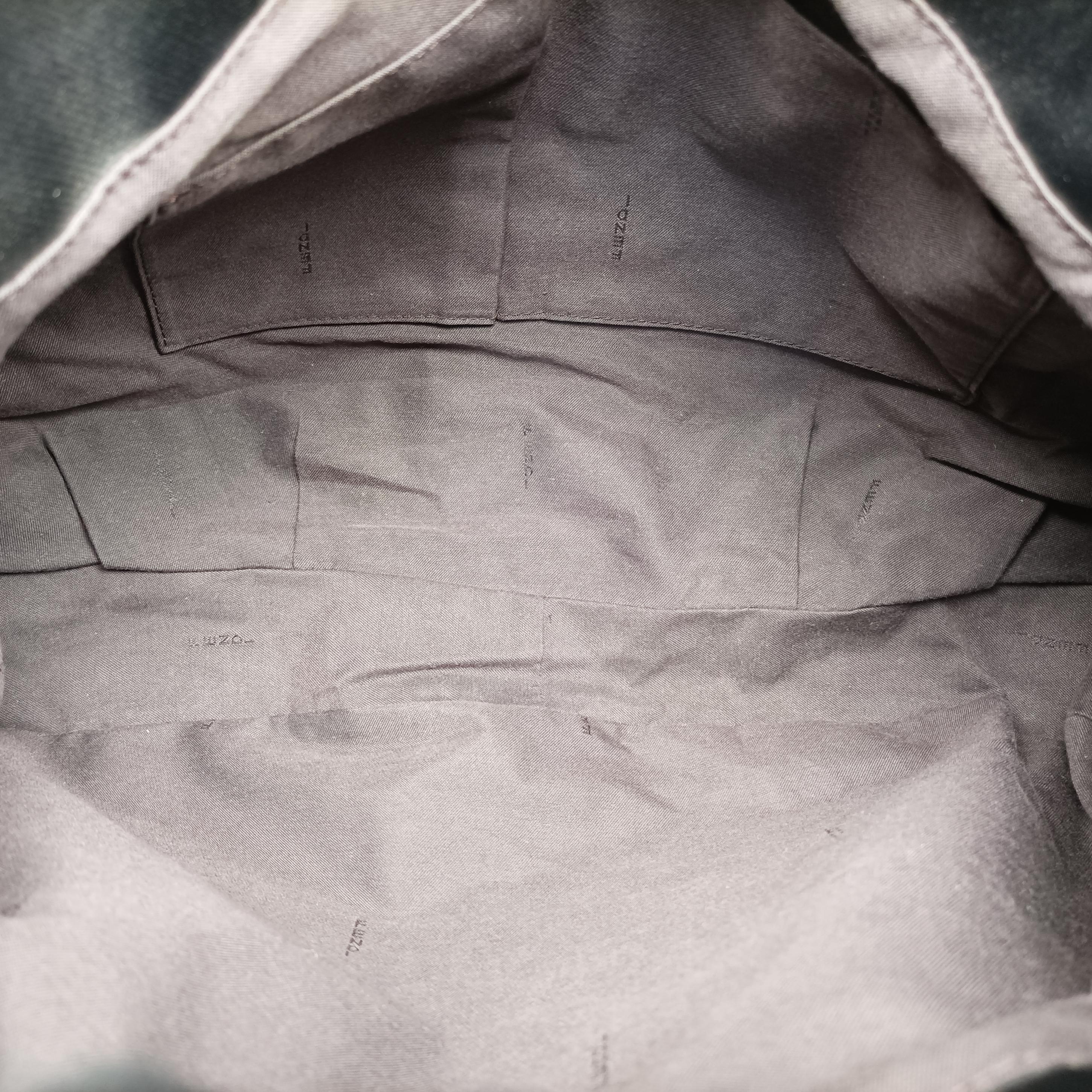 Pre-owned Fendi Mia Black Canvas 8BR616 shoulderbag | stylenewstar