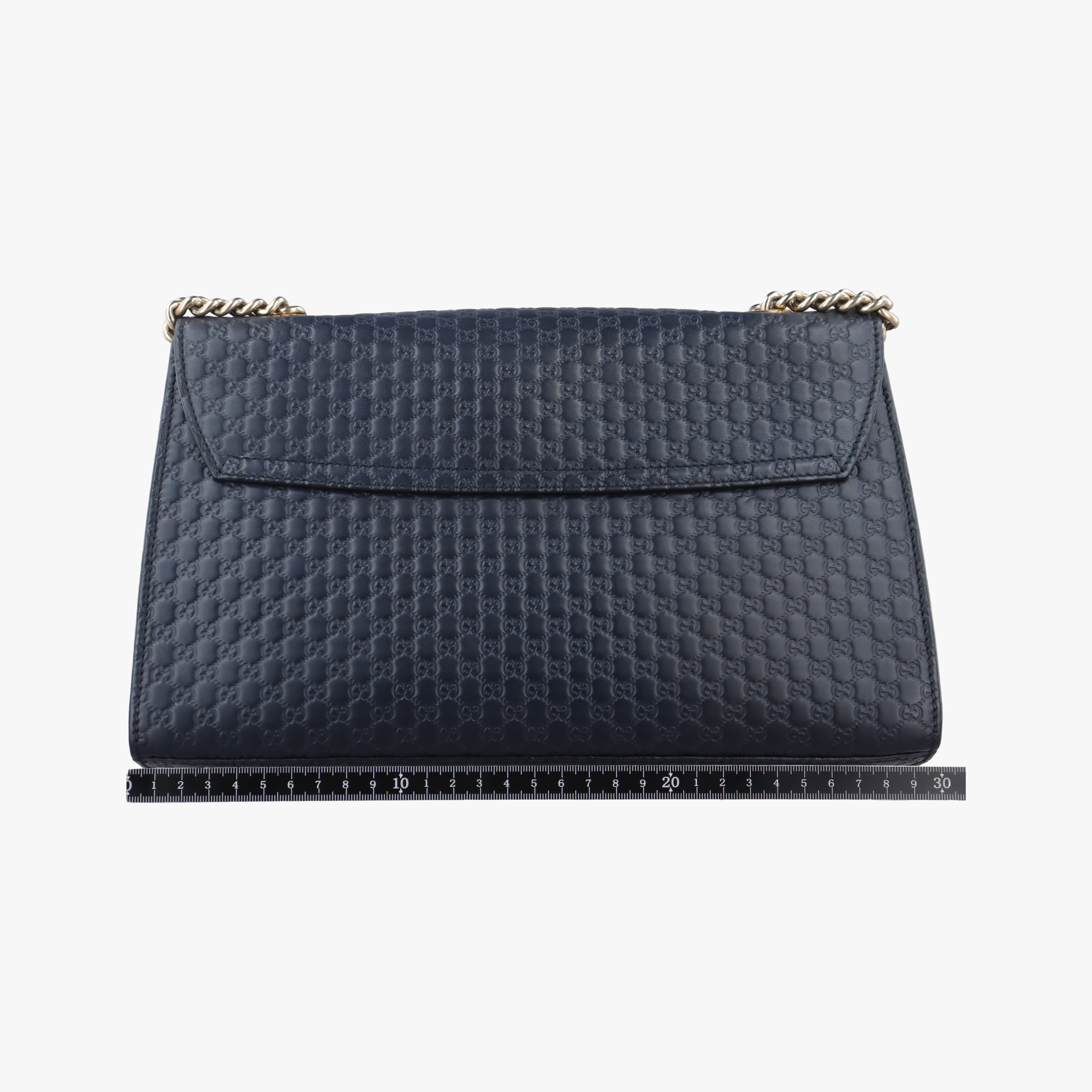 Pre-owned Gucci Emily Black Leather 449635 shoulderbag | stylenewstar