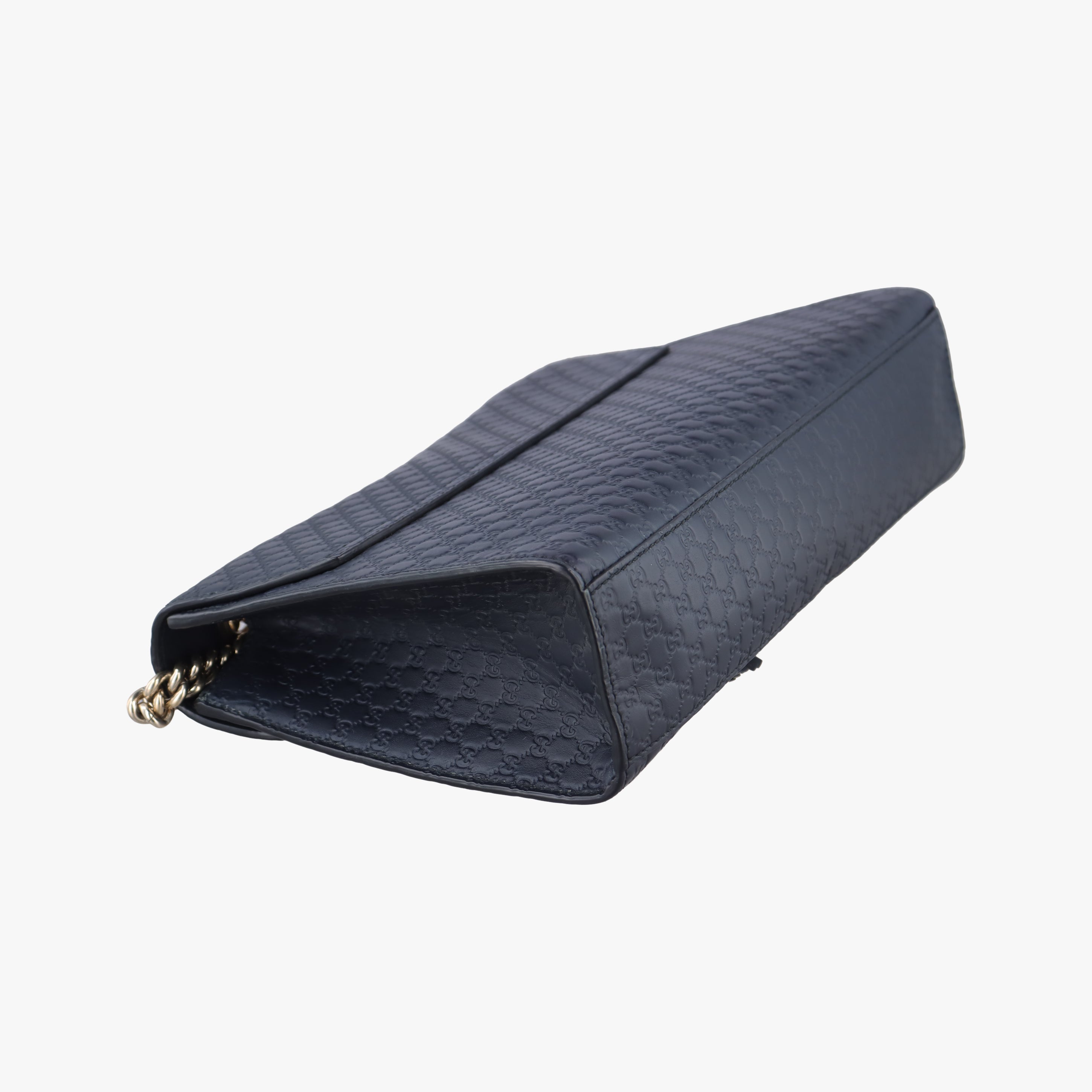 Pre-owned Gucci Emily Black Leather 449635 shoulderbag | stylenewstar