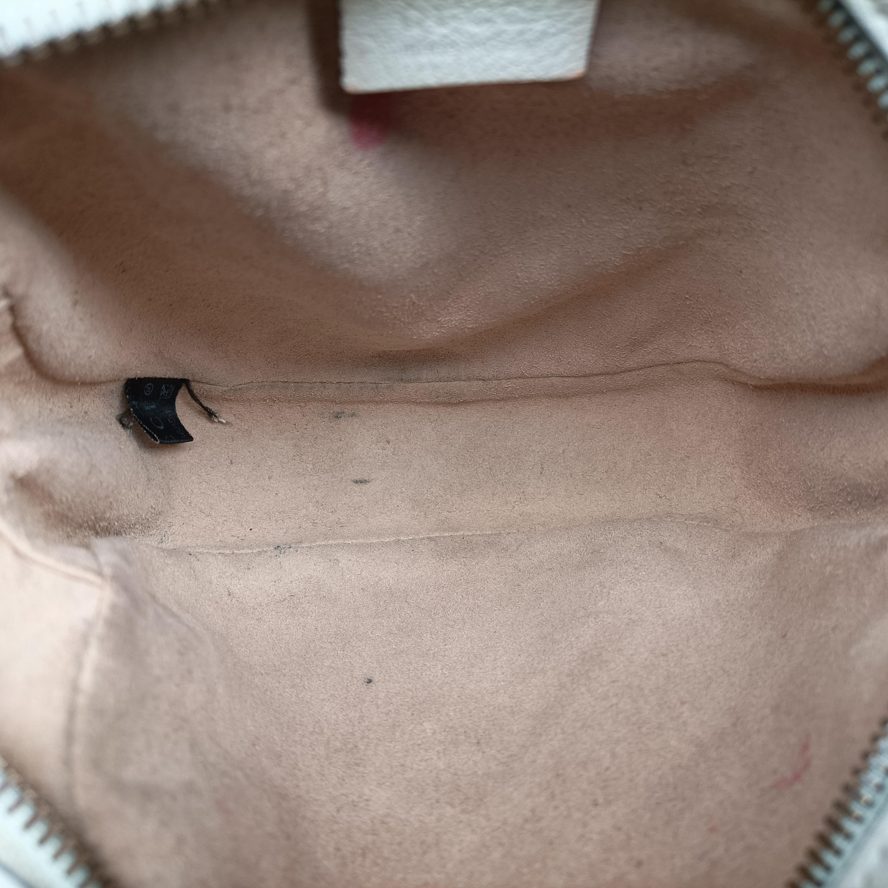 Pre-owned Gucci GG Marmont White leather 550154 shoulderbag | stylenewstar