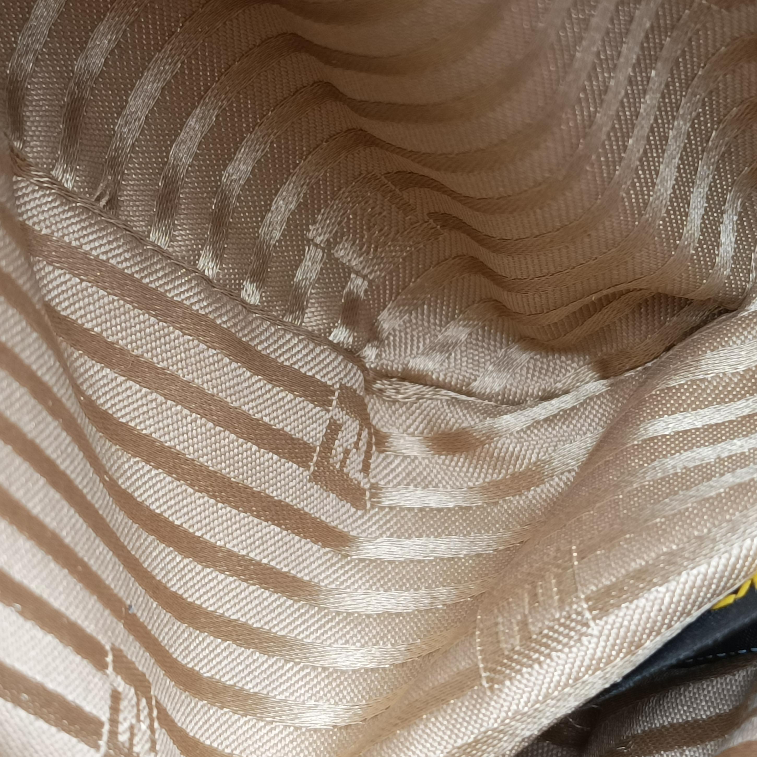 Pre-owned Fendi Baguette Beige Leather 8BR180 shoulderbag | stylenewstar