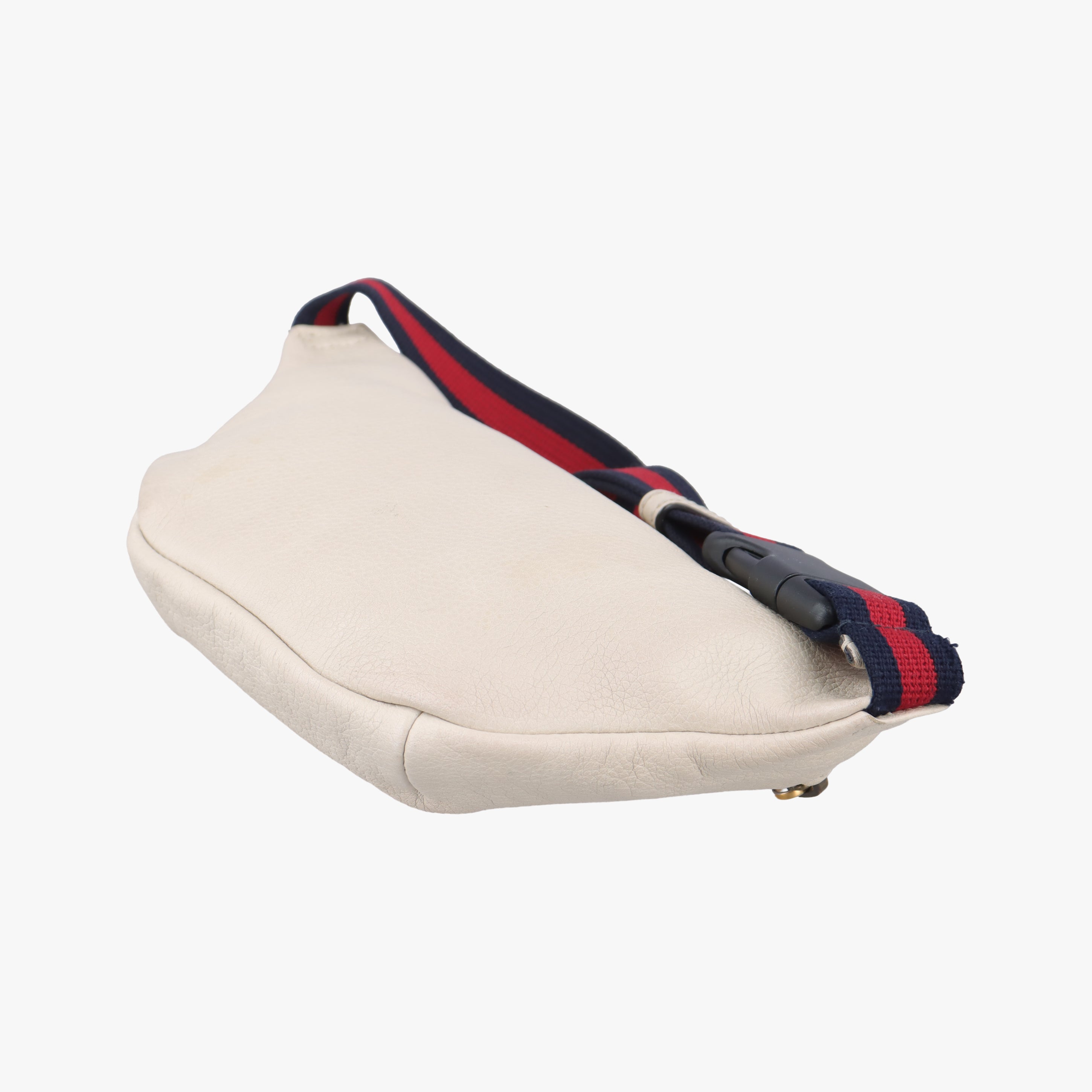 Vintage Gucci Gucci print White Leather 527792 bum bag/waist bag | stylenewstar