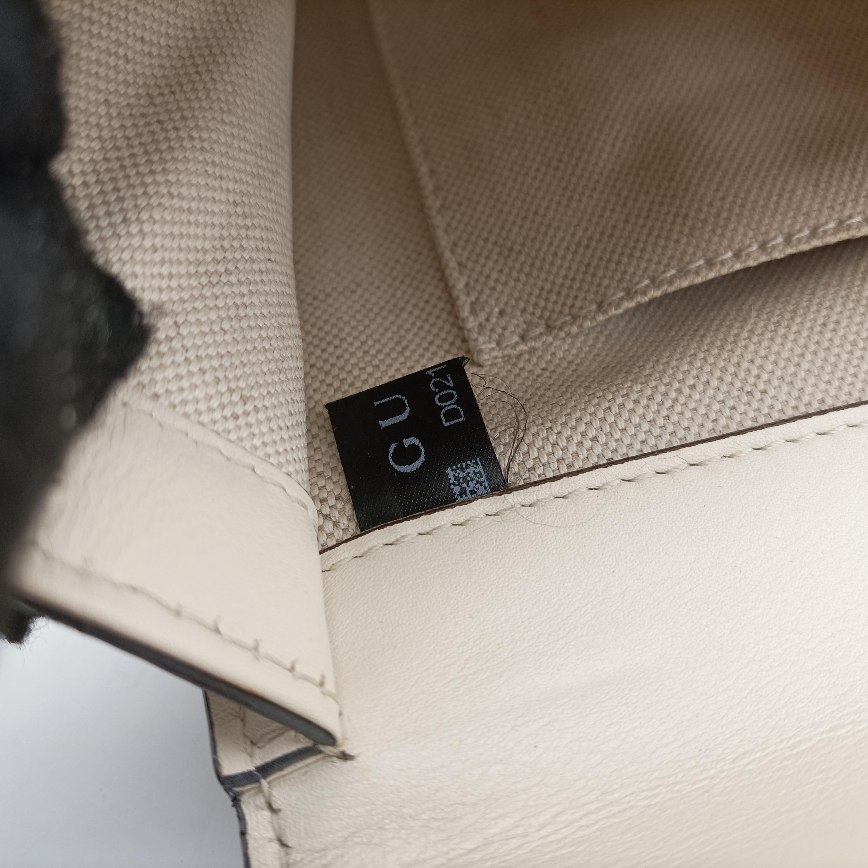 Pre-owned Gucci Dionysus White x navy x red Leather 448075 shoulderbag | stylenewstar