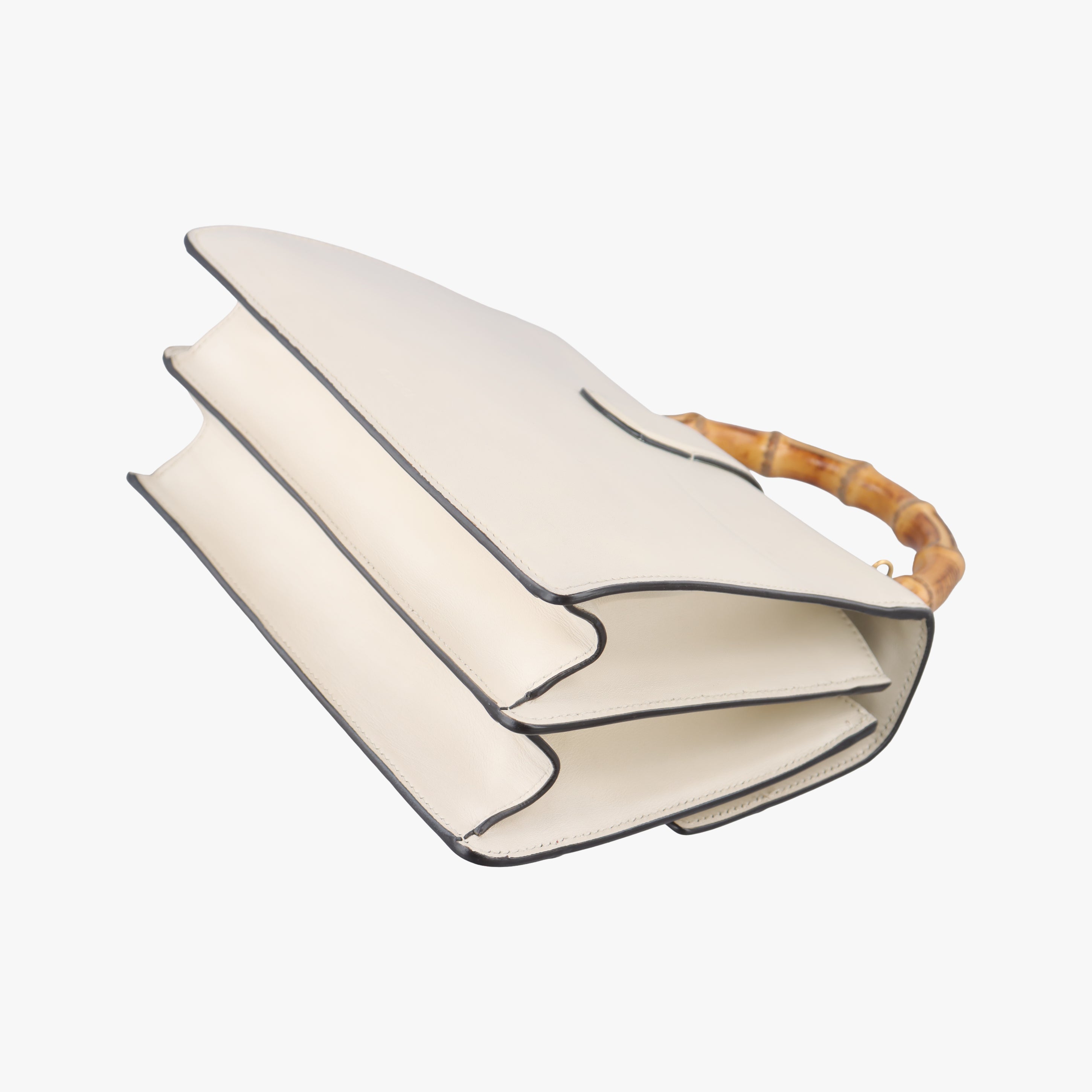 Pre-owned Gucci Dionysus White x navy x red Leather 448075 shoulderbag | stylenewstar