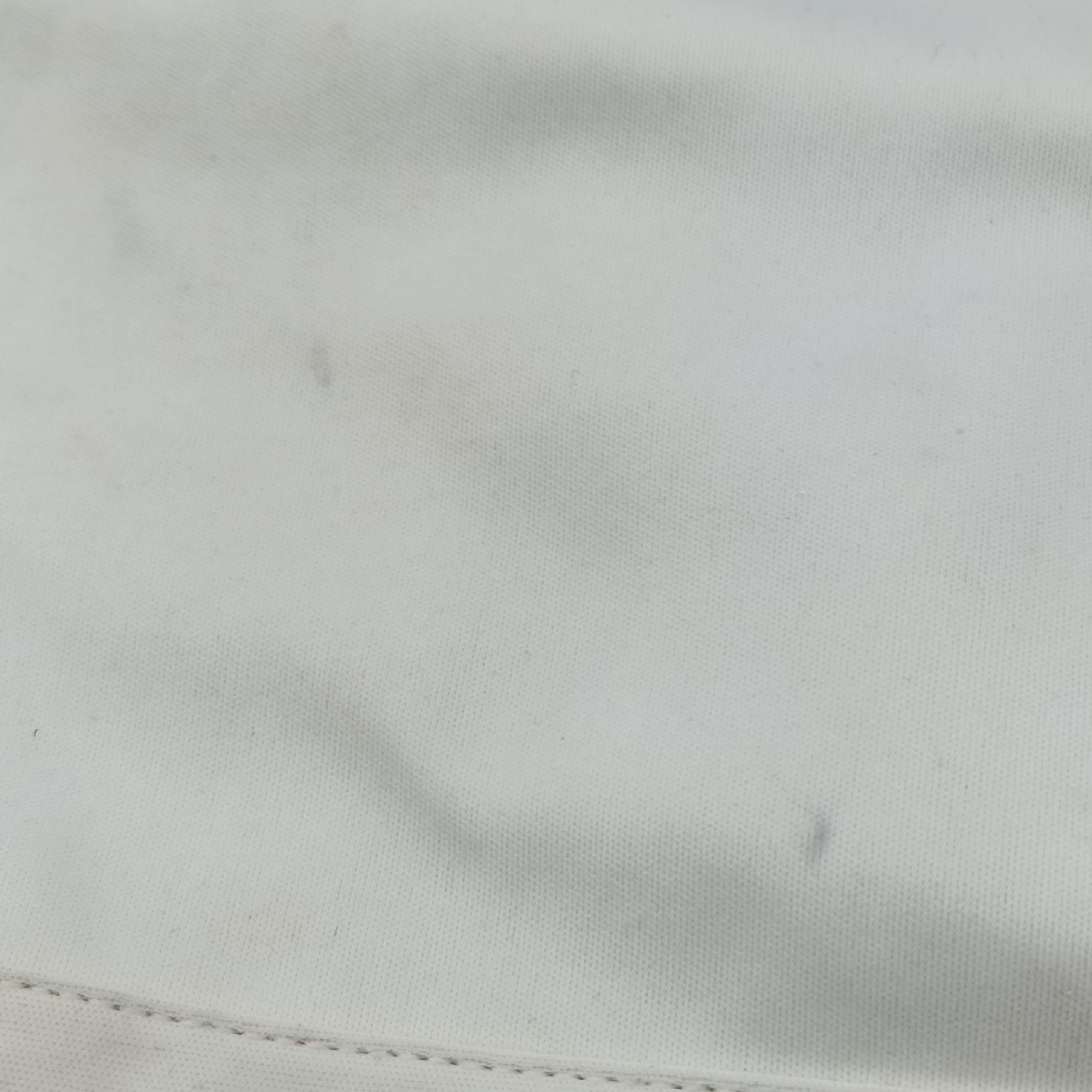 Pre-owned Fendi Baguette White silk 26424 shoulderbag | stylenewstar