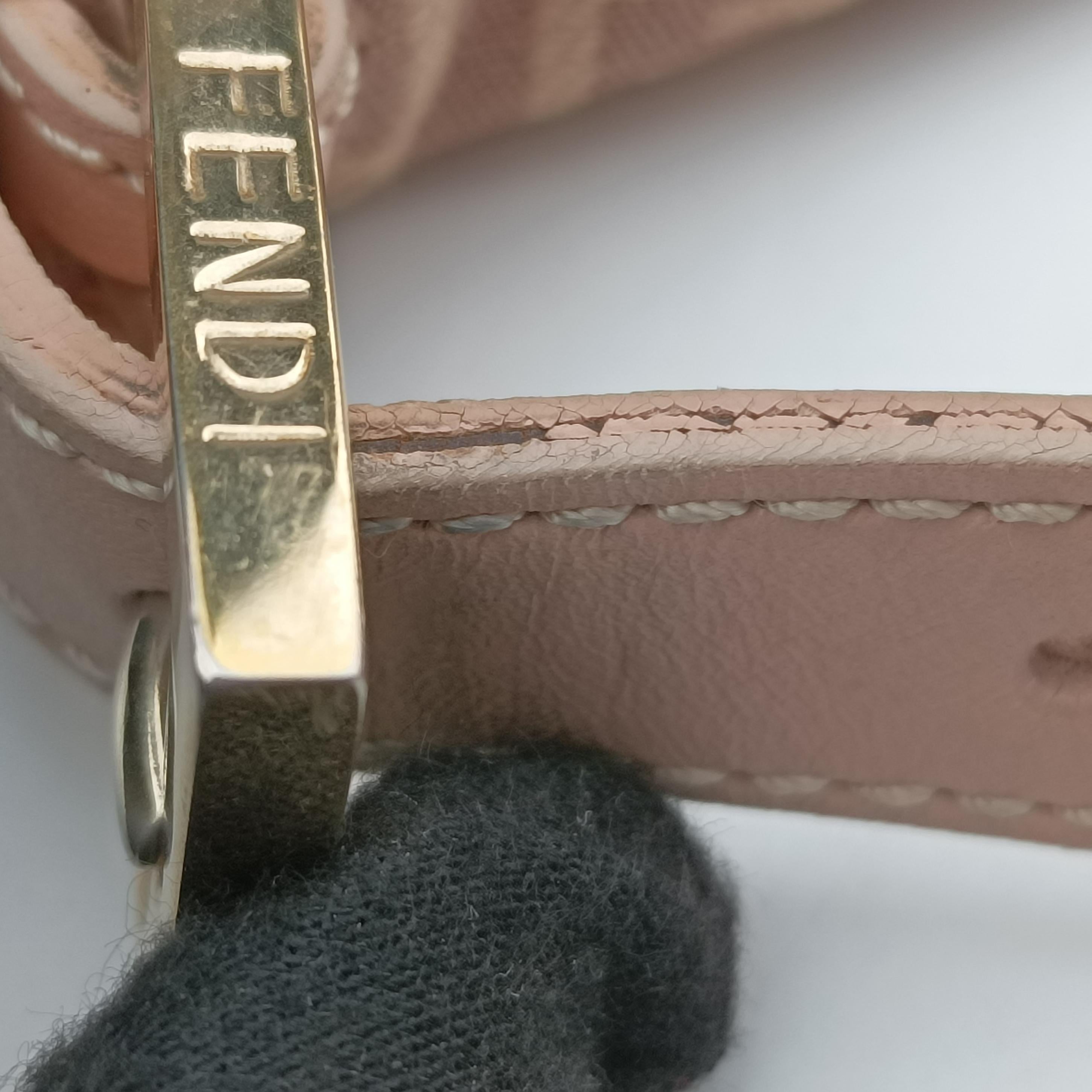 Pre-owned Fendi Zucchino Baguette Multicolour canvas 22418B shoulderbag | stylenewstar