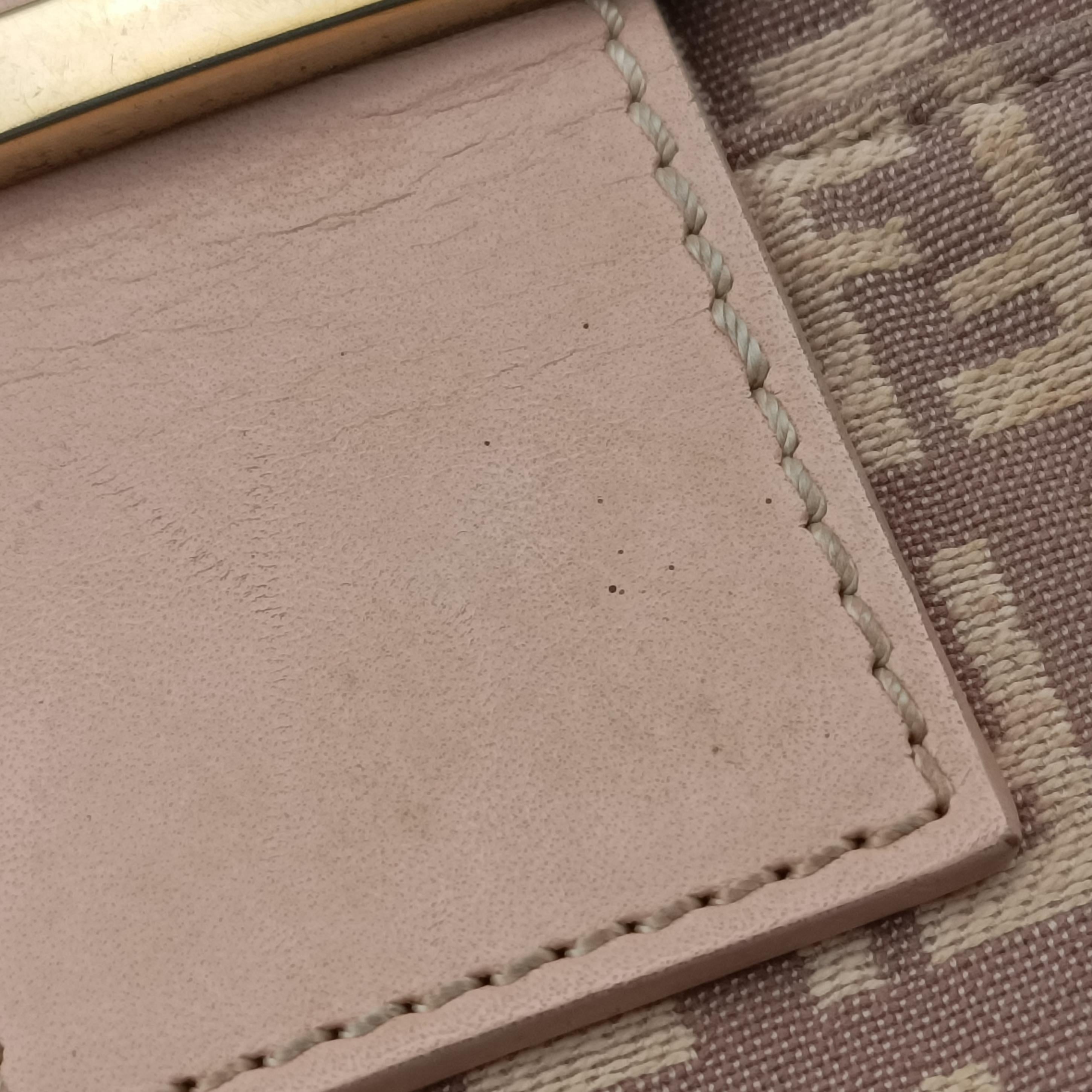 Pre-owned Fendi Zucchino Baguette Multicolour canvas 22418B shoulderbag | stylenewstar