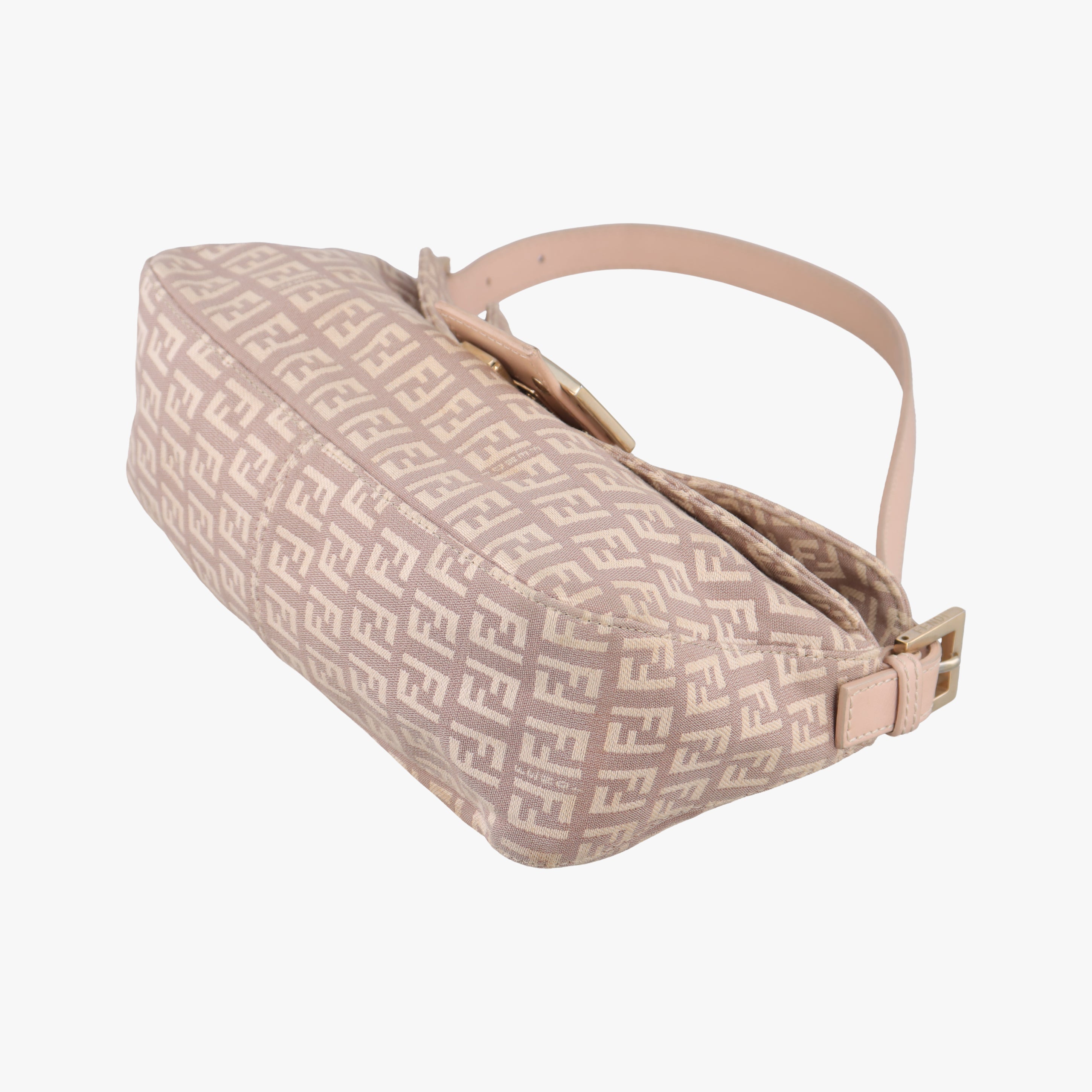 Pre-owned Fendi Zucchino Baguette Multicolour canvas 22418B shoulderbag | stylenewstar