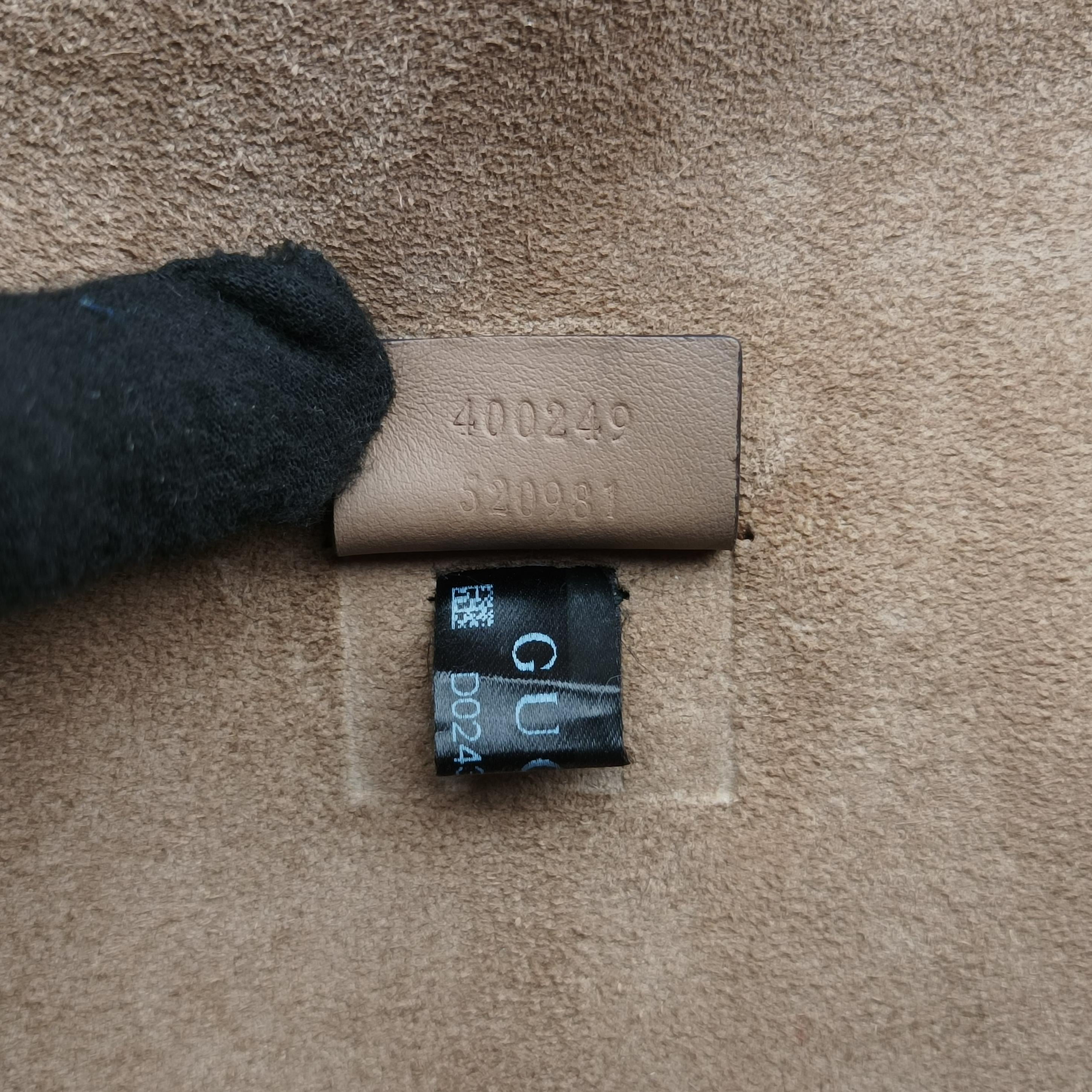 Pre-owned Gucci Dionysus Brown PVC coated canvas 400249 shoulderbag | stylenewstar