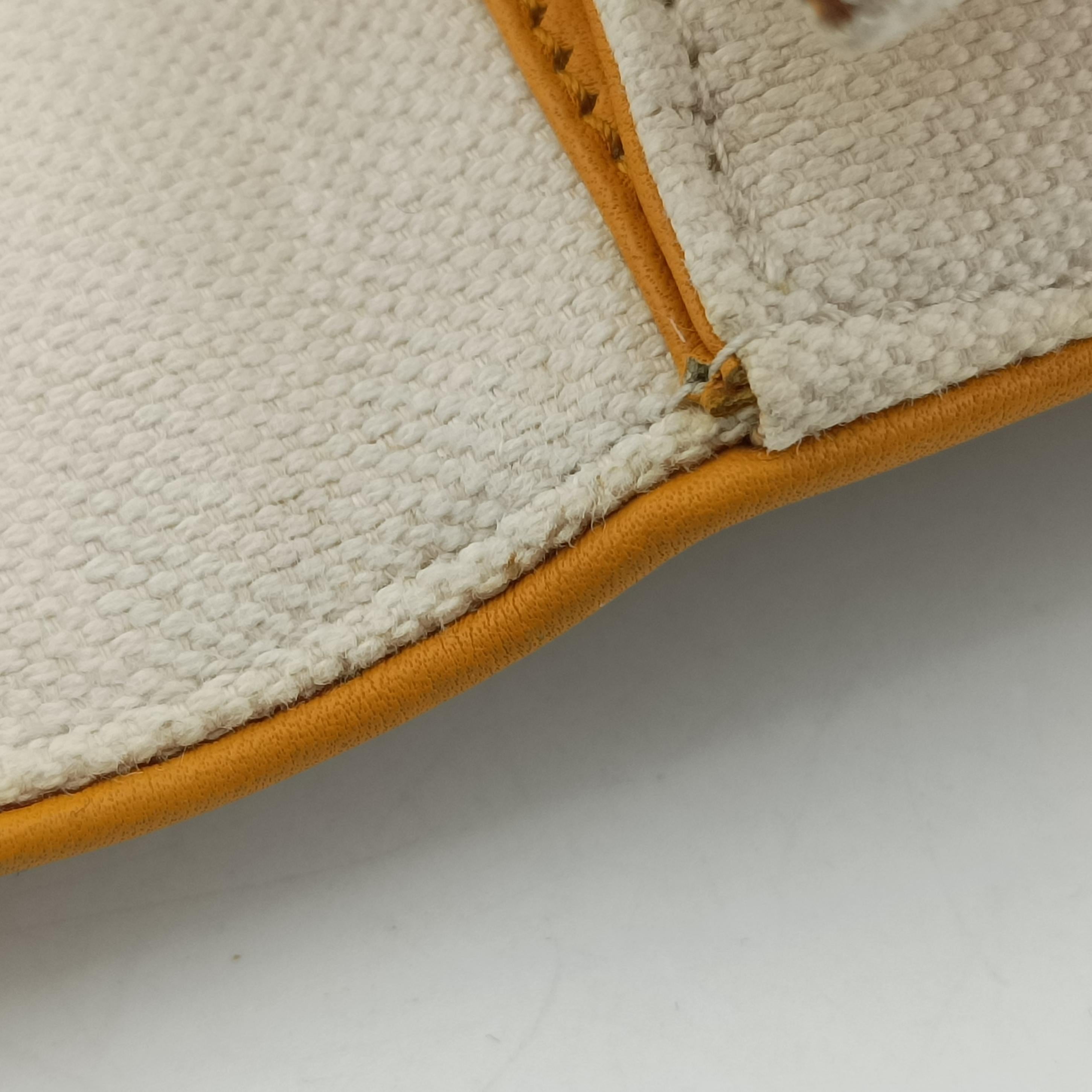 Pre-owned Gucci Cotton Linen Floral Cat White Canvas 499617 shoulderbag | stylenewstar