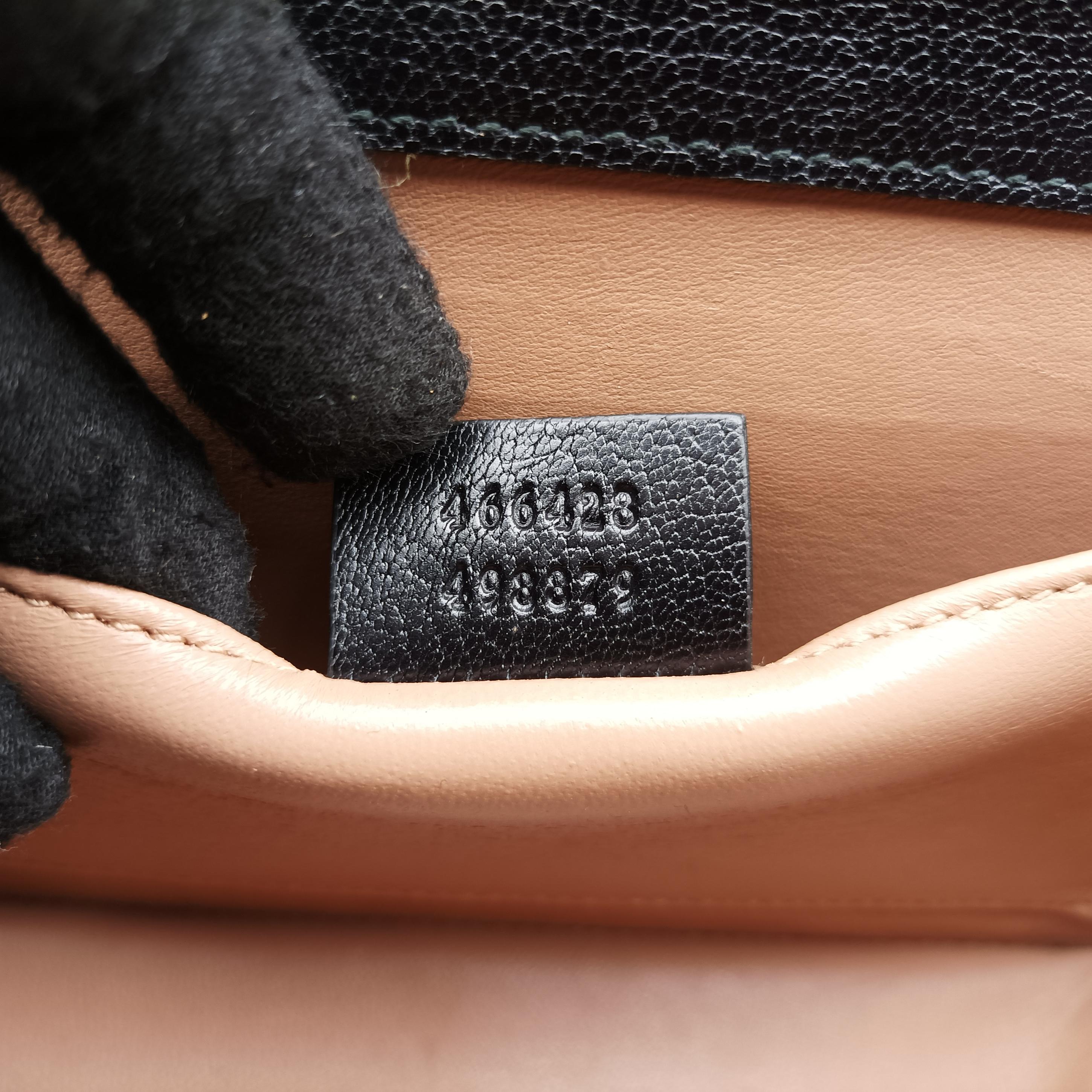 Vintage Gucci Mini Fox Brooch Bamboo Beige×Multicolour PVC coated canvas×Leather 466428 shoulderbag | stylenewstar