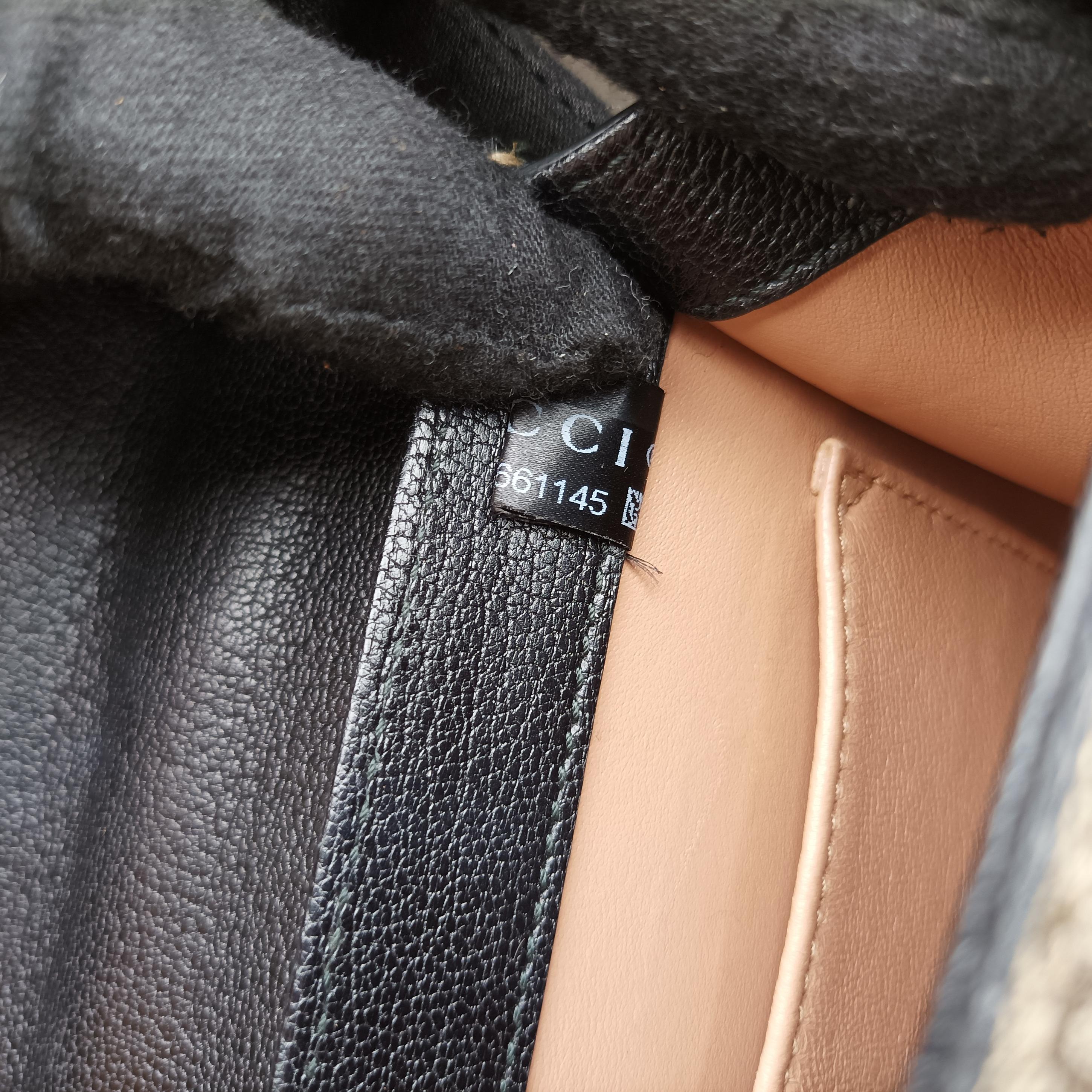 Vintage Gucci Mini Fox Brooch Bamboo Beige×Multicolour PVC coated canvas×Leather 466428 shoulderbag | stylenewstar