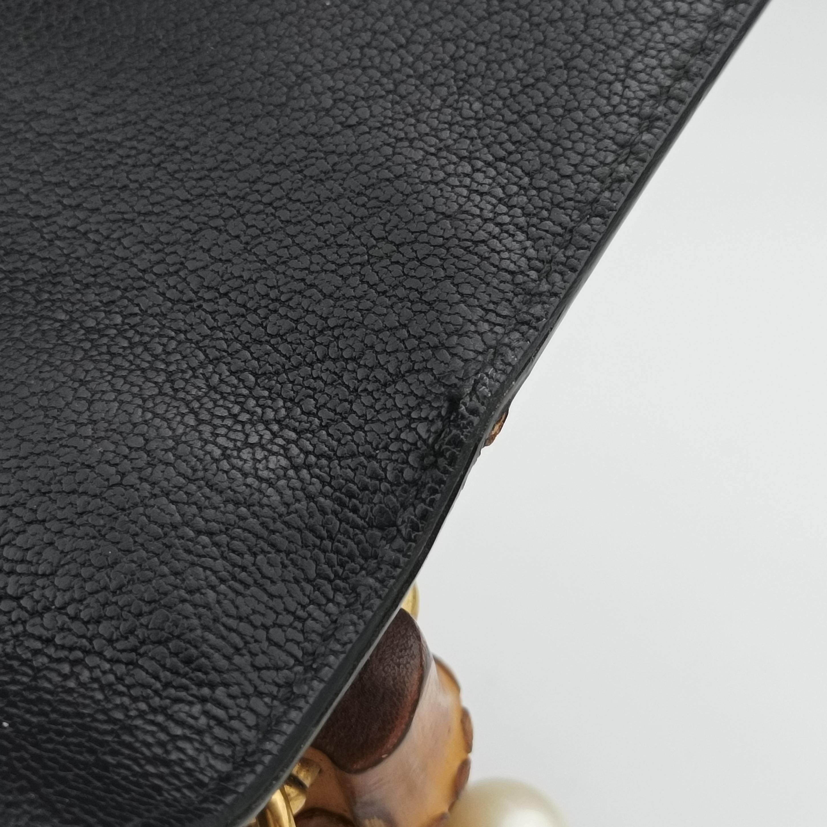 Vintage Gucci Mini Fox Brooch Bamboo Beige×Multicolour PVC coated canvas×Leather 466428 shoulderbag | stylenewstar