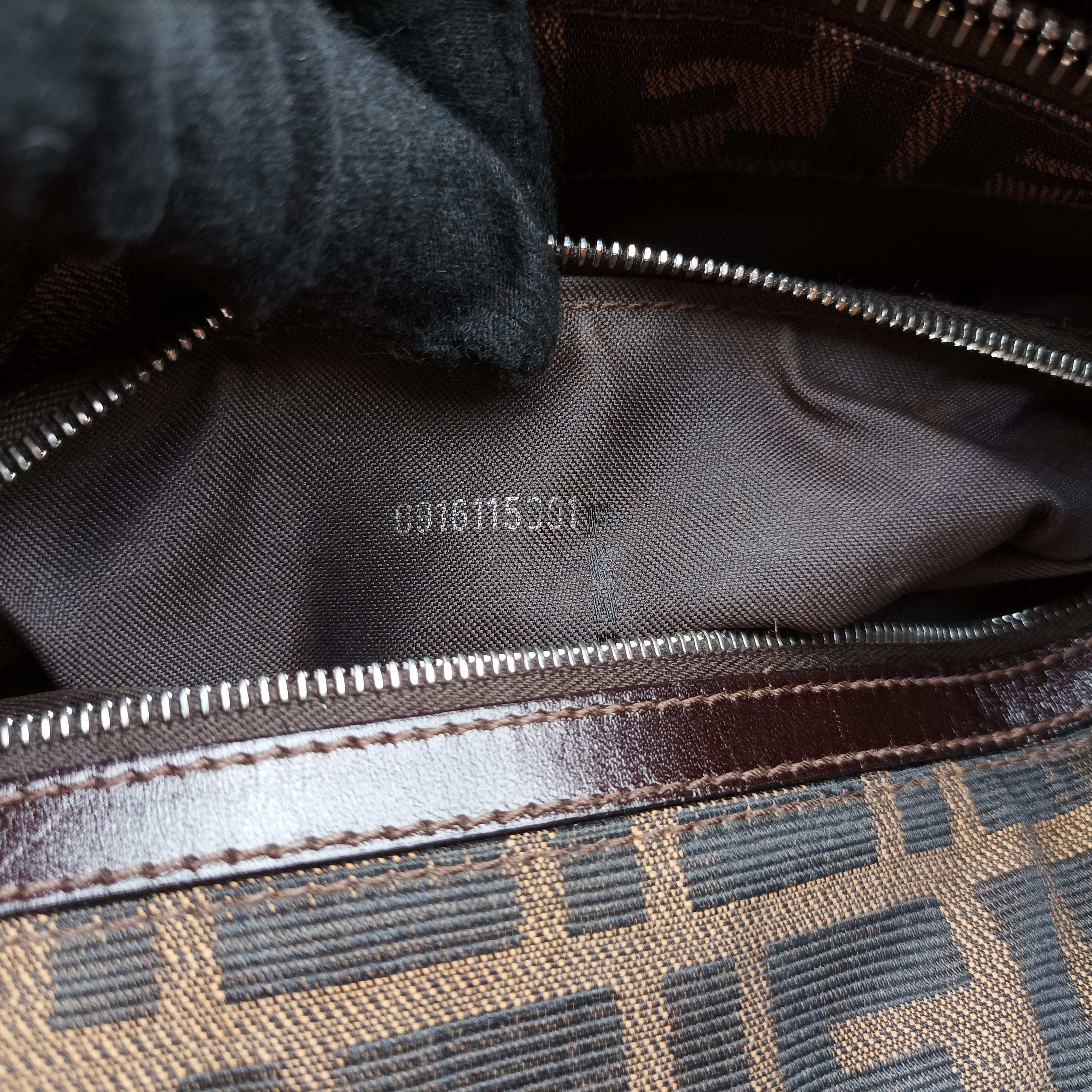 Pre-owned Fendi Baguette Brown canvas 091611 shoulderbag | stylenewstar