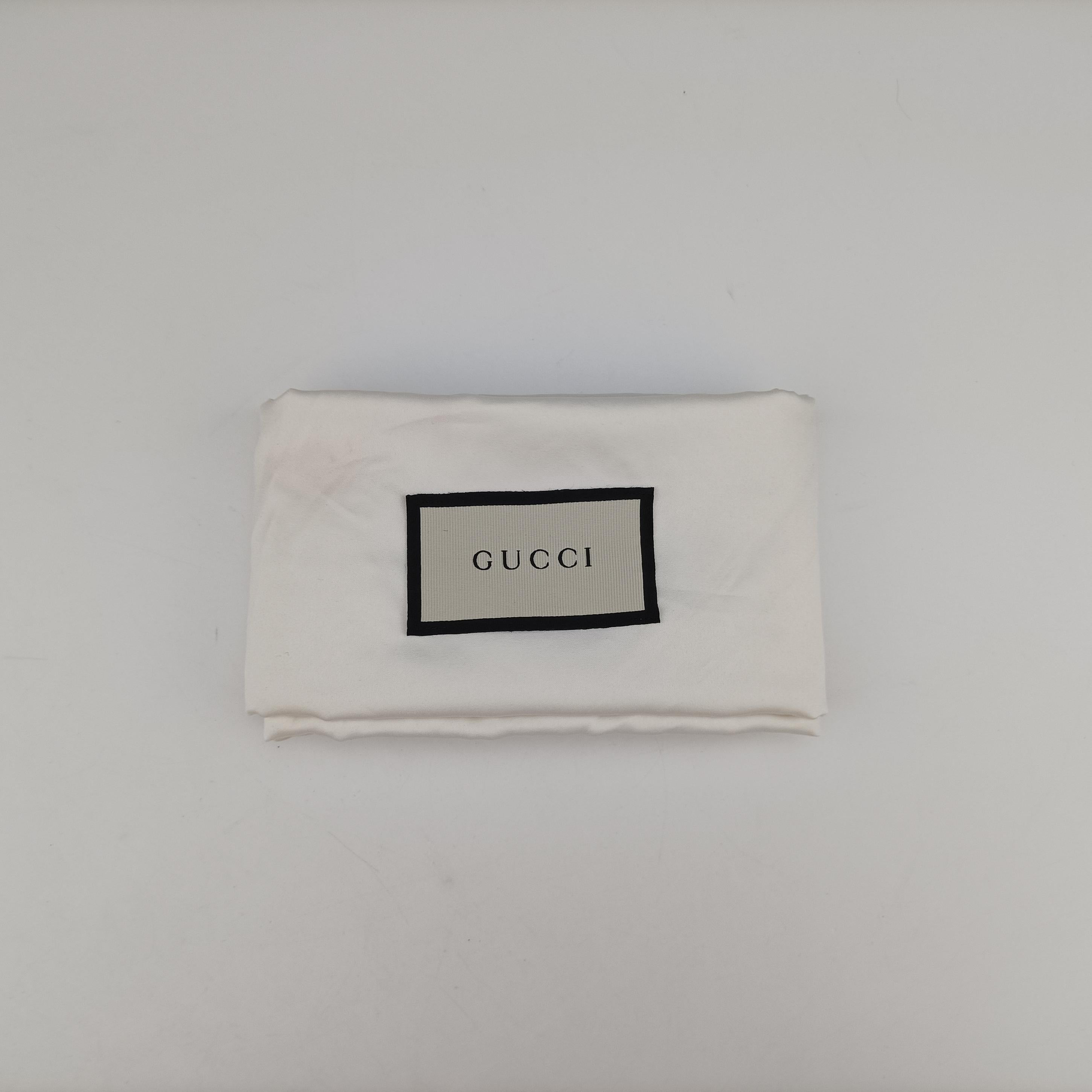 Secondhand Gucci GG Supreme drawstring beige×Multicolour PVC coated canvas 473872 backpack/rucksack | stylenewstar
