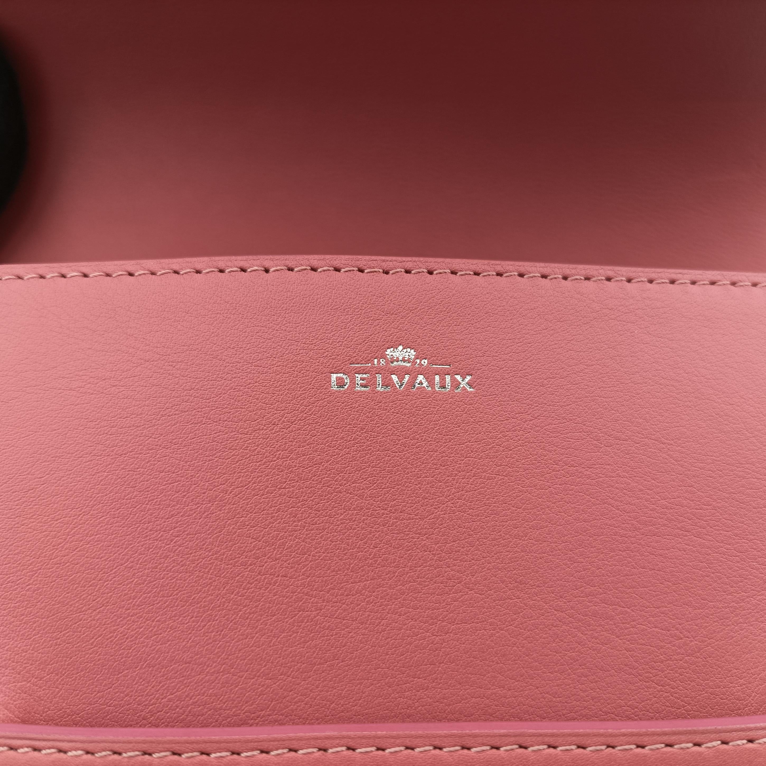 Secondhand Delvaux Madame Pink Leather  shoulderbag | stylenewstar