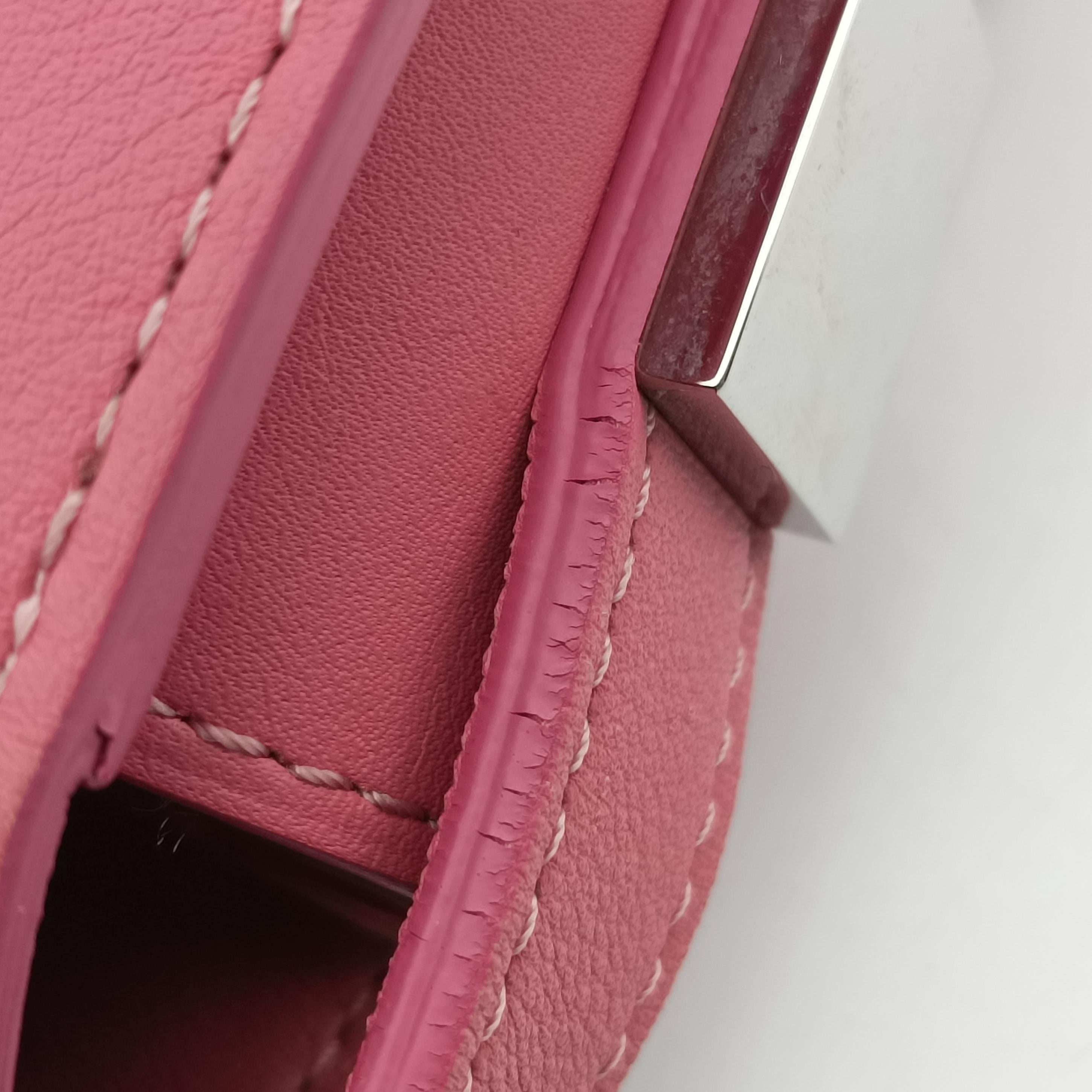 Secondhand Delvaux Madame Pink Leather  shoulderbag | stylenewstar