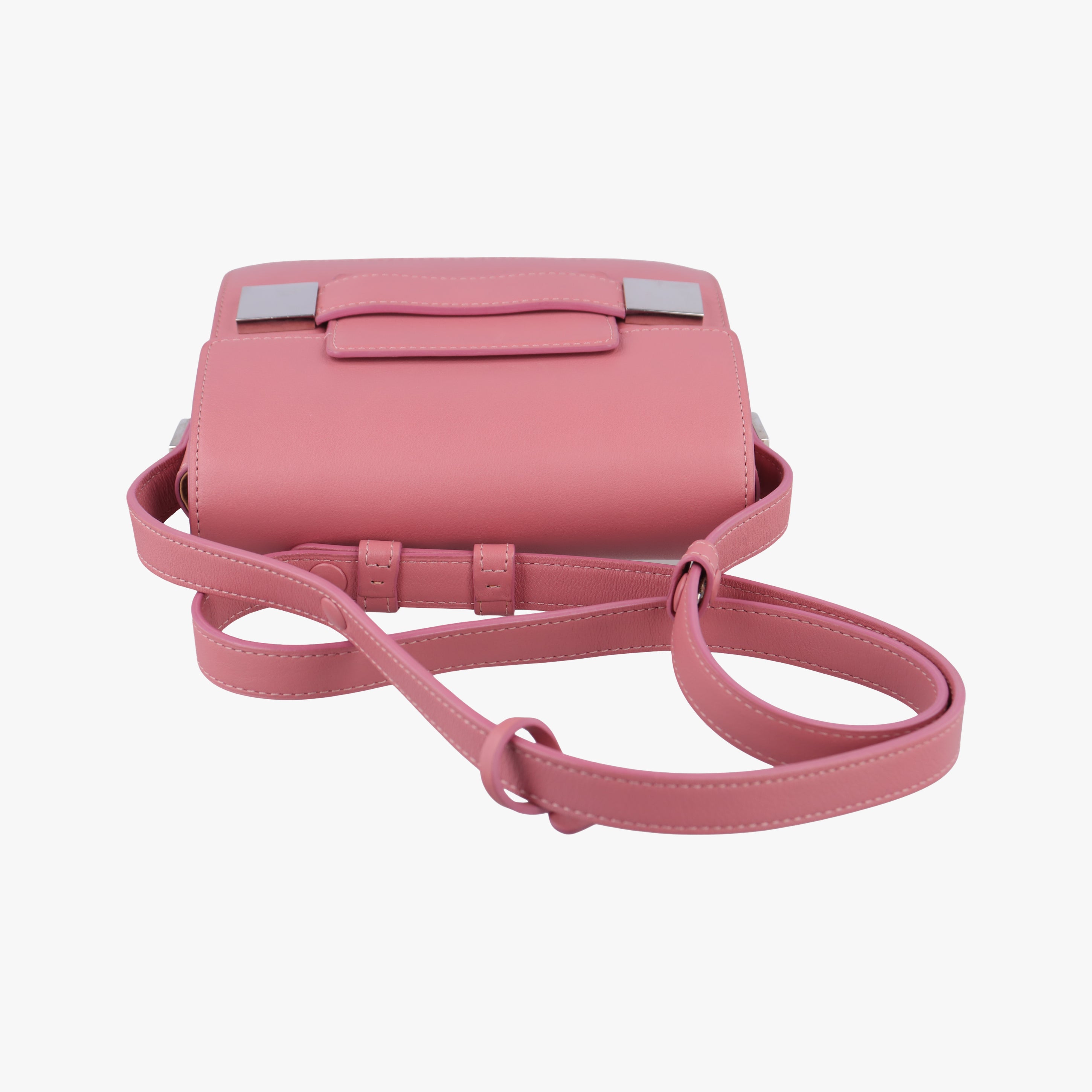 Secondhand Delvaux Madame Pink Leather  shoulderbag | stylenewstar