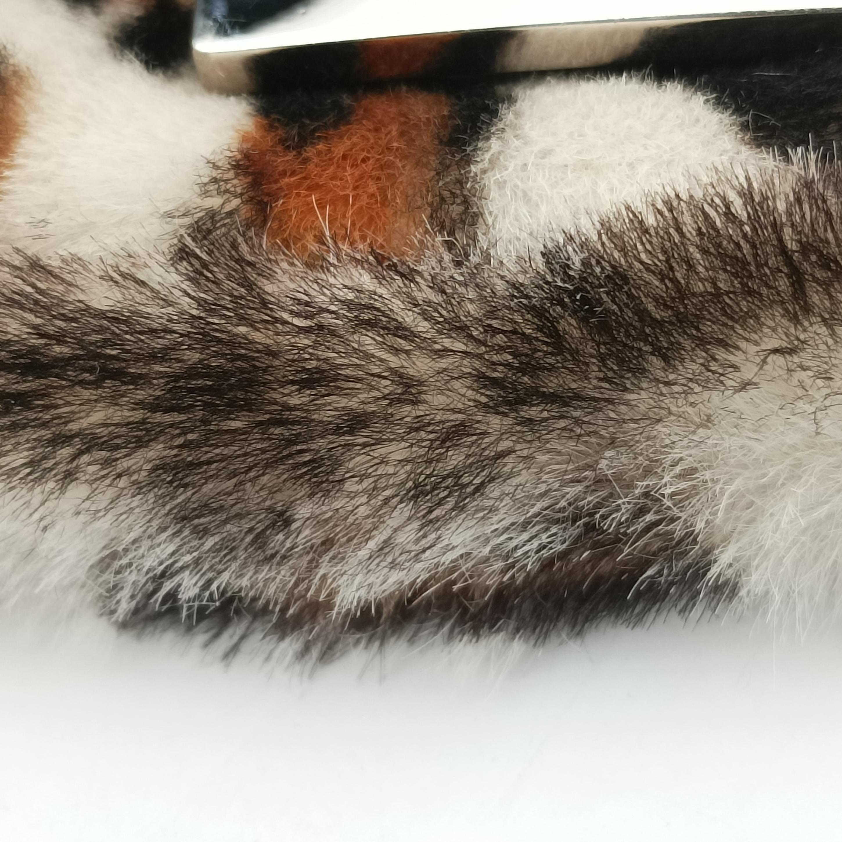 Pre-owned Fendi BAGUETTE White x Brown x Black x Multicolor ponyhair 7AS142 shoulderbag | stylenewstar