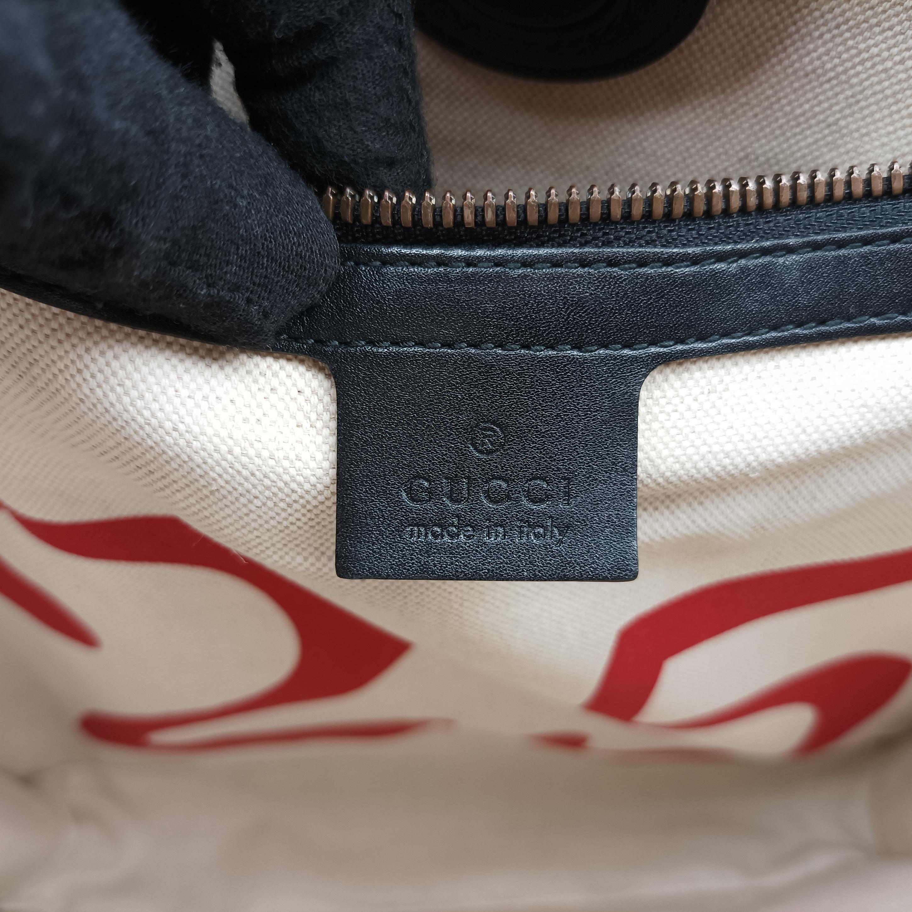 Vintage Gucci GG Supreme Taiga beige×Multicolour PVC coated canvas 450950 shoulderbag | stylenewstar