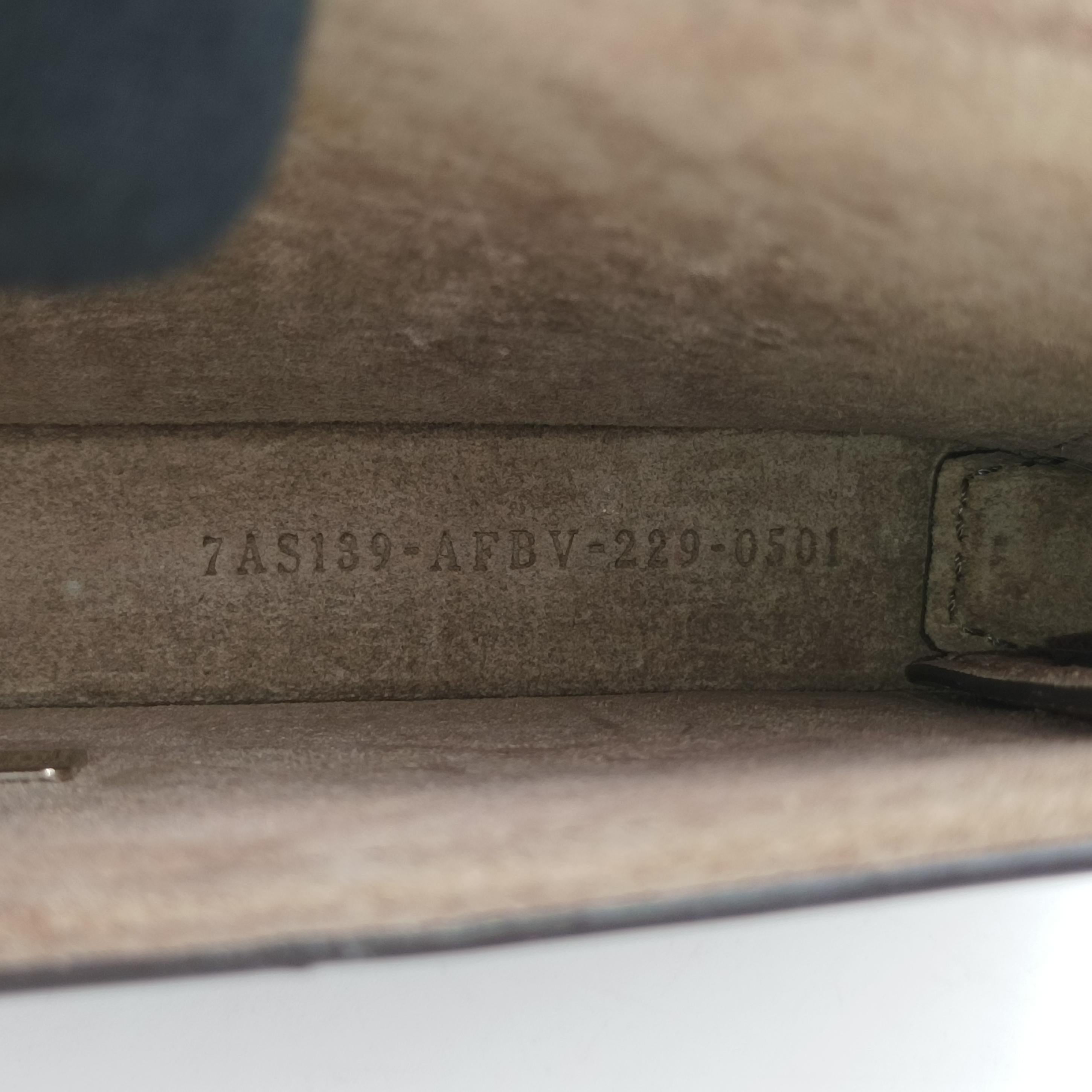 Pre-owned Fendi Zucca Soft Trunk Phone Pouch Brown Canvas 7AS139 shoulderbag | stylenewstar