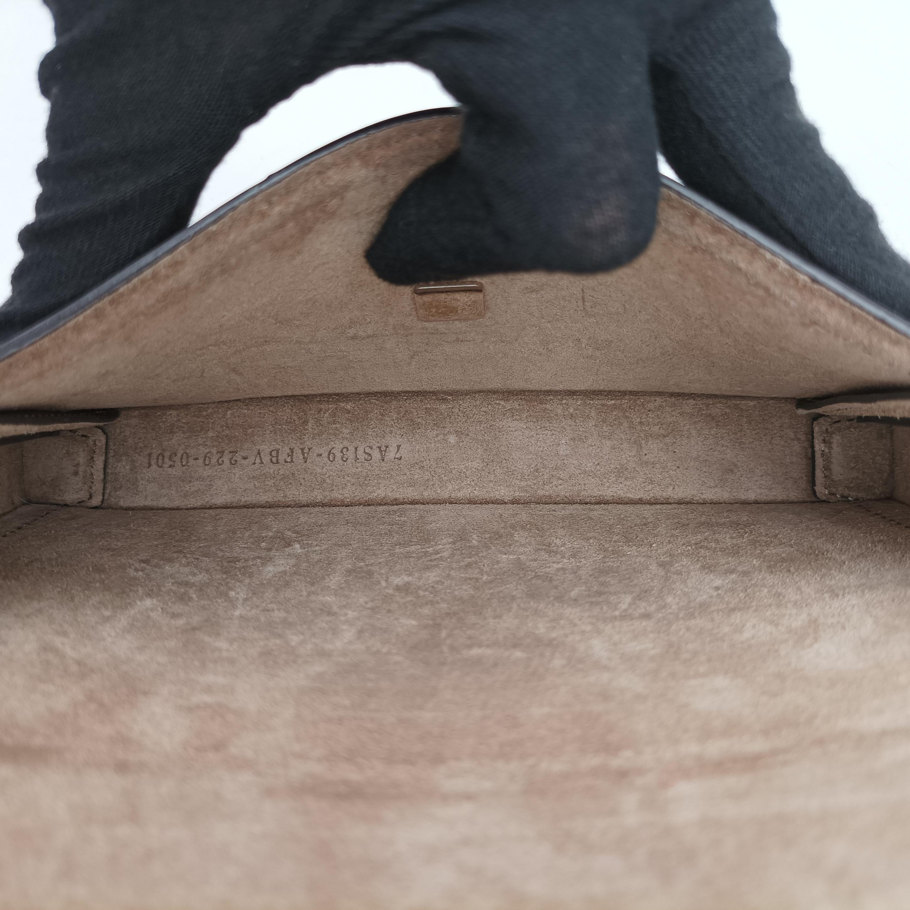 Pre-owned Fendi Zucca Soft Trunk Phone Pouch Brown Canvas 7AS139 shoulderbag | stylenewstar