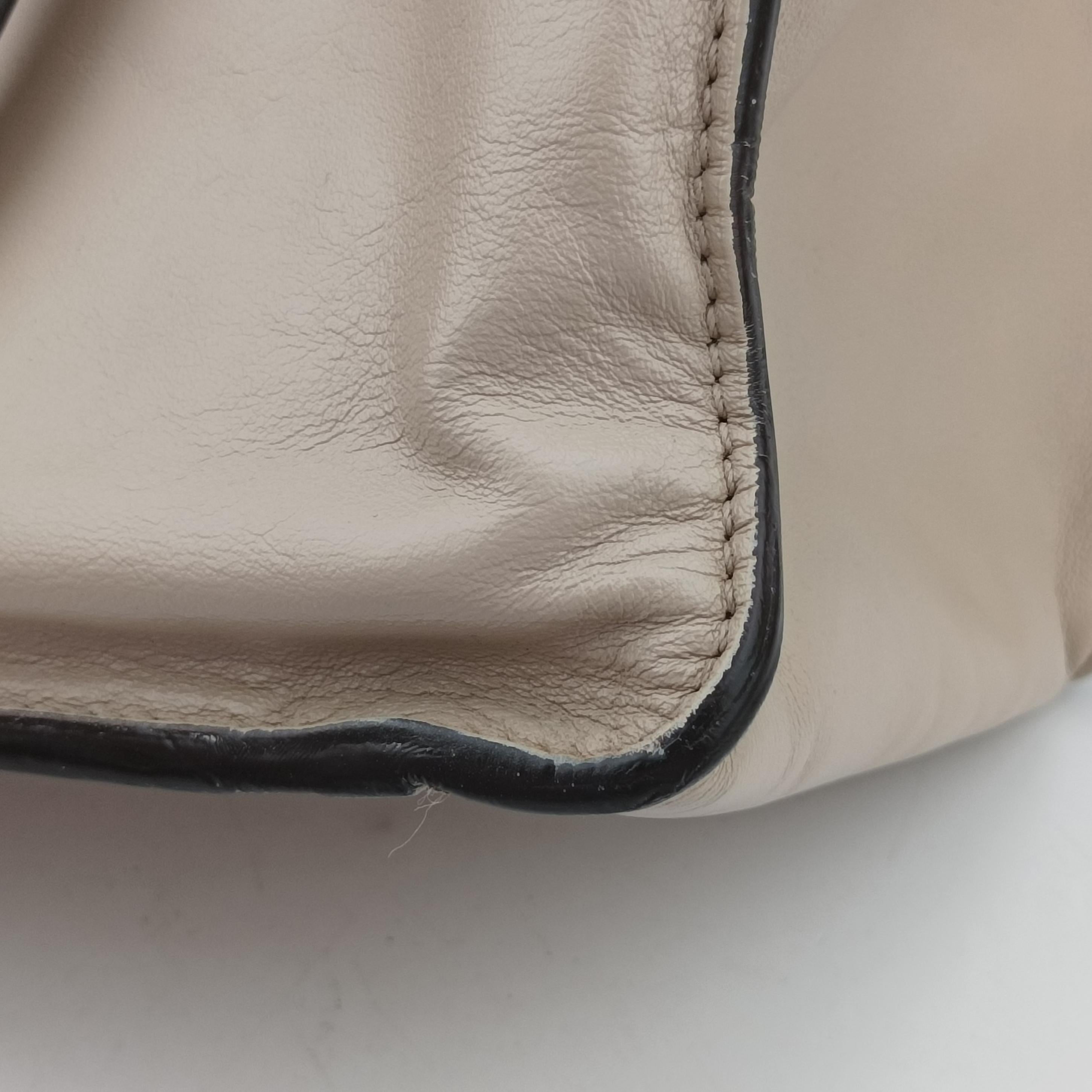 Vintage Fendi Flip Beige x Pink x Brown Leather x Suede 8BT303 shoulderbag | stylenewstar