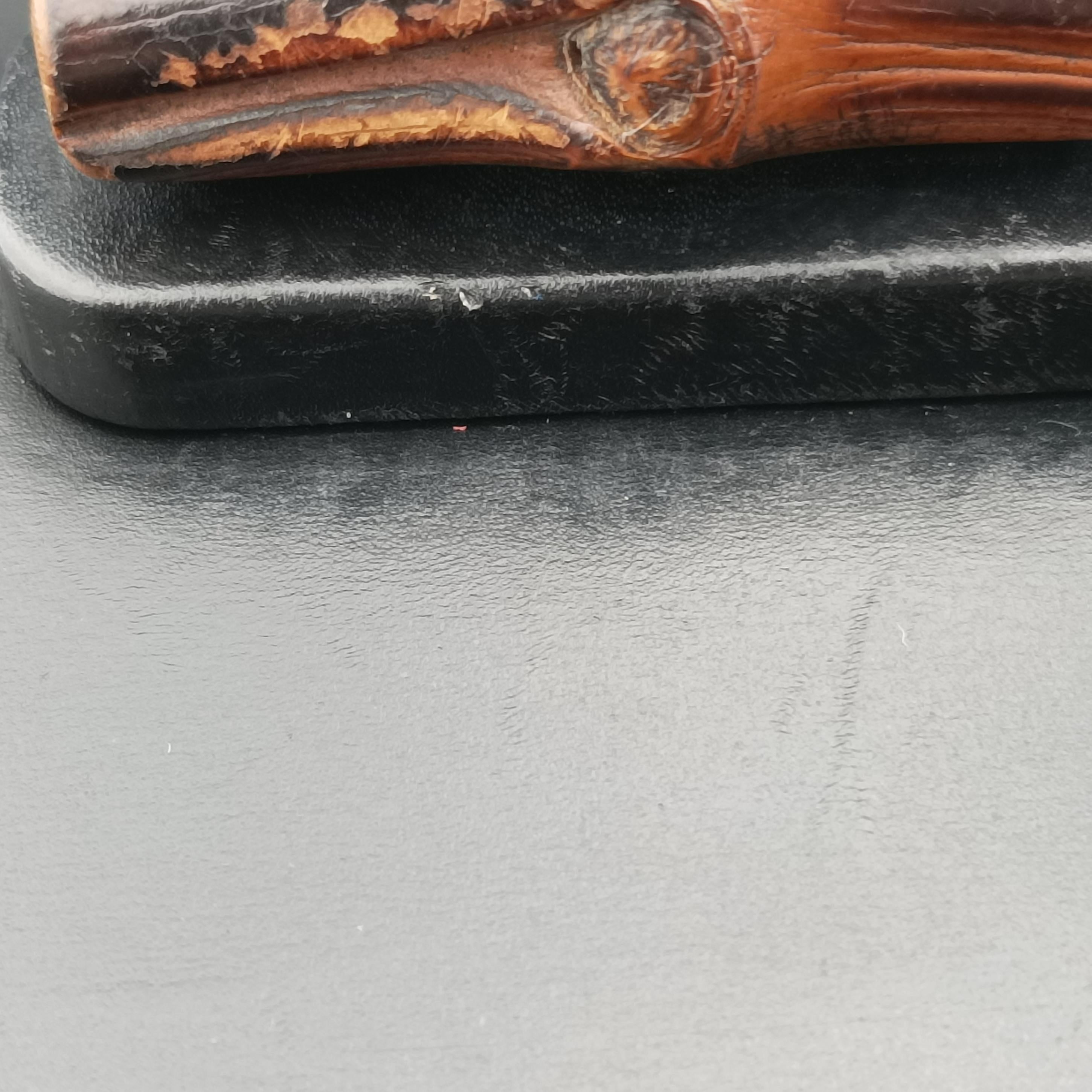 Pre-owned Gucci Bamboo Black Leather 000.12 handbag | stylenewstar