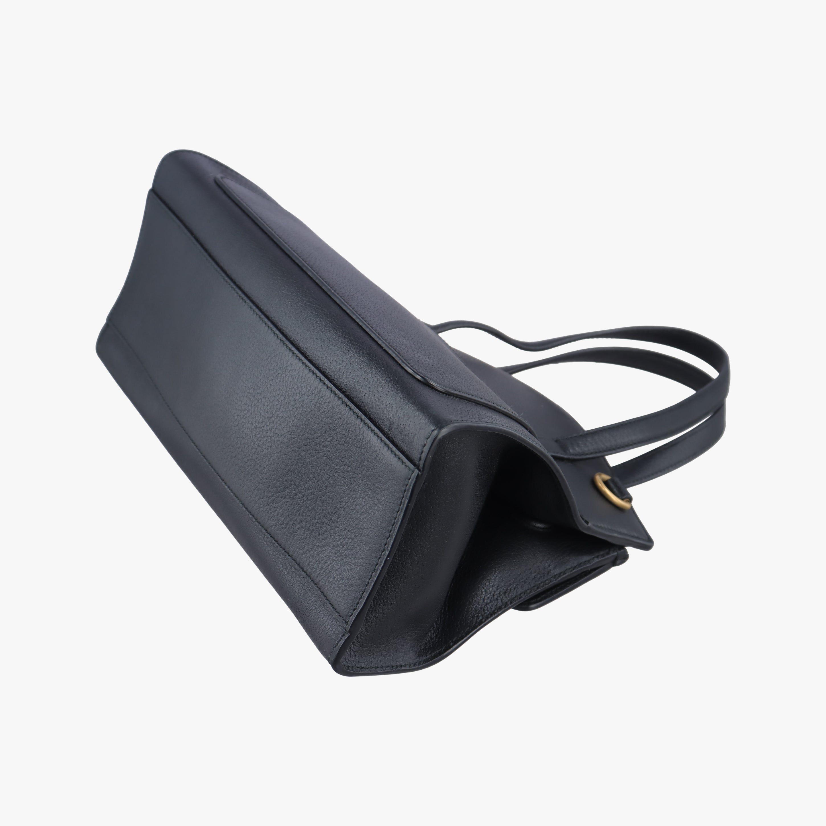 Pre-owned Gucci Crystal Butterfly Linea Totem Black x Green x Red Leather 505342 handbag | stylenewstar