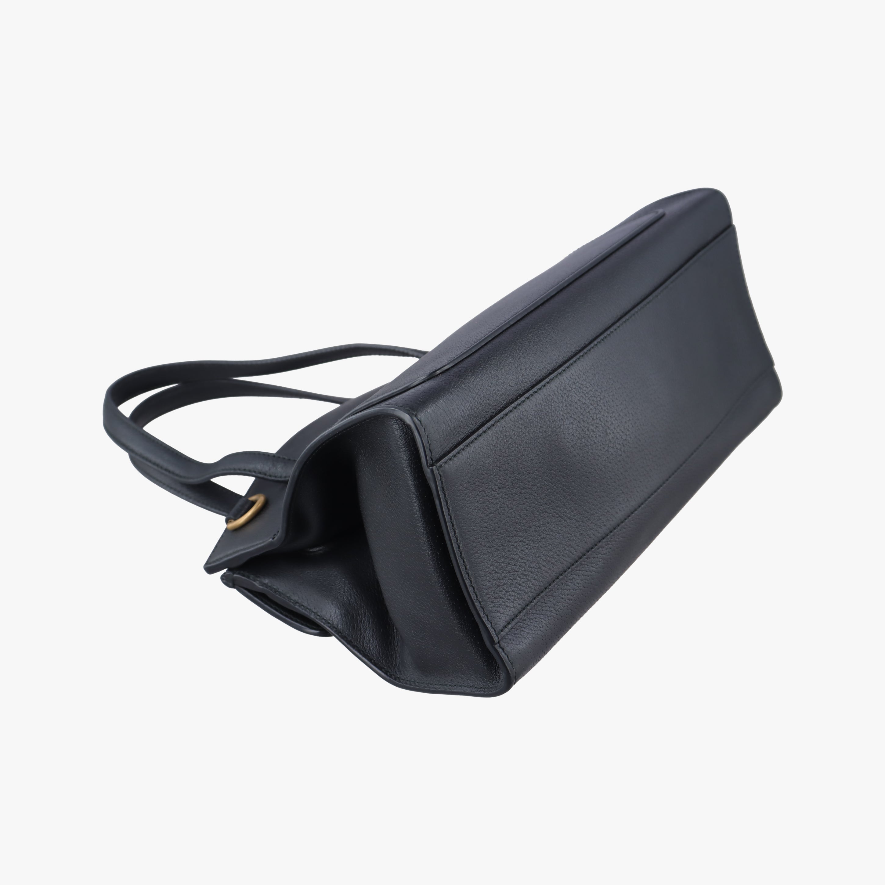 Pre-owned Gucci Crystal Butterfly Linea Totem Black x Green x Red Leather 505342 handbag | stylenewstar