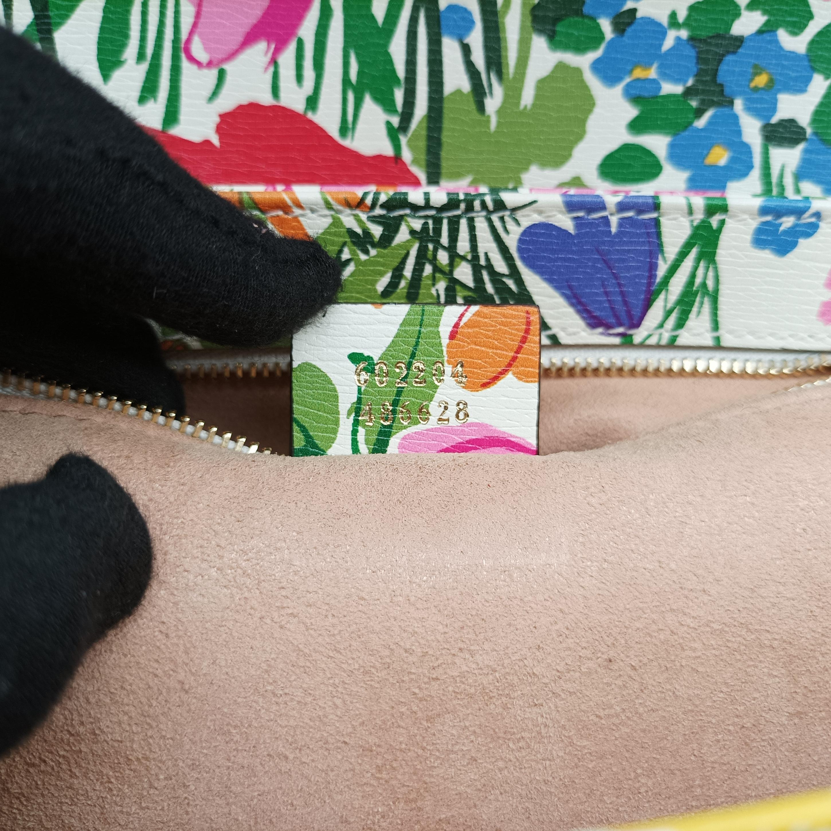 Pre-owned Gucci The Hacker Project Horsebit 1955 Multicolour Leather 602204 shoulderbag | stylenewstar