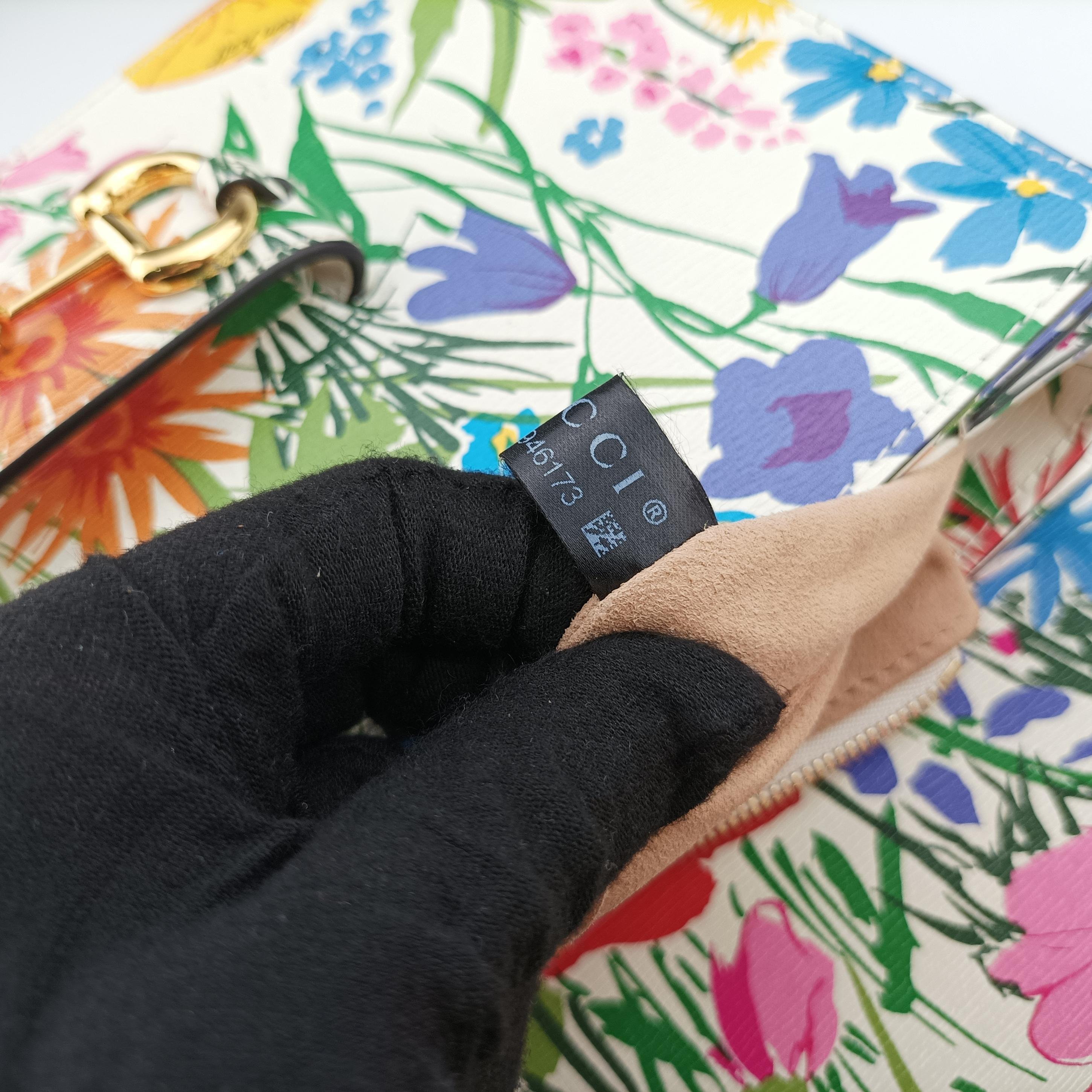 Pre-owned Gucci The Hacker Project Horsebit 1955 Multicolour Leather 602204 shoulderbag | stylenewstar