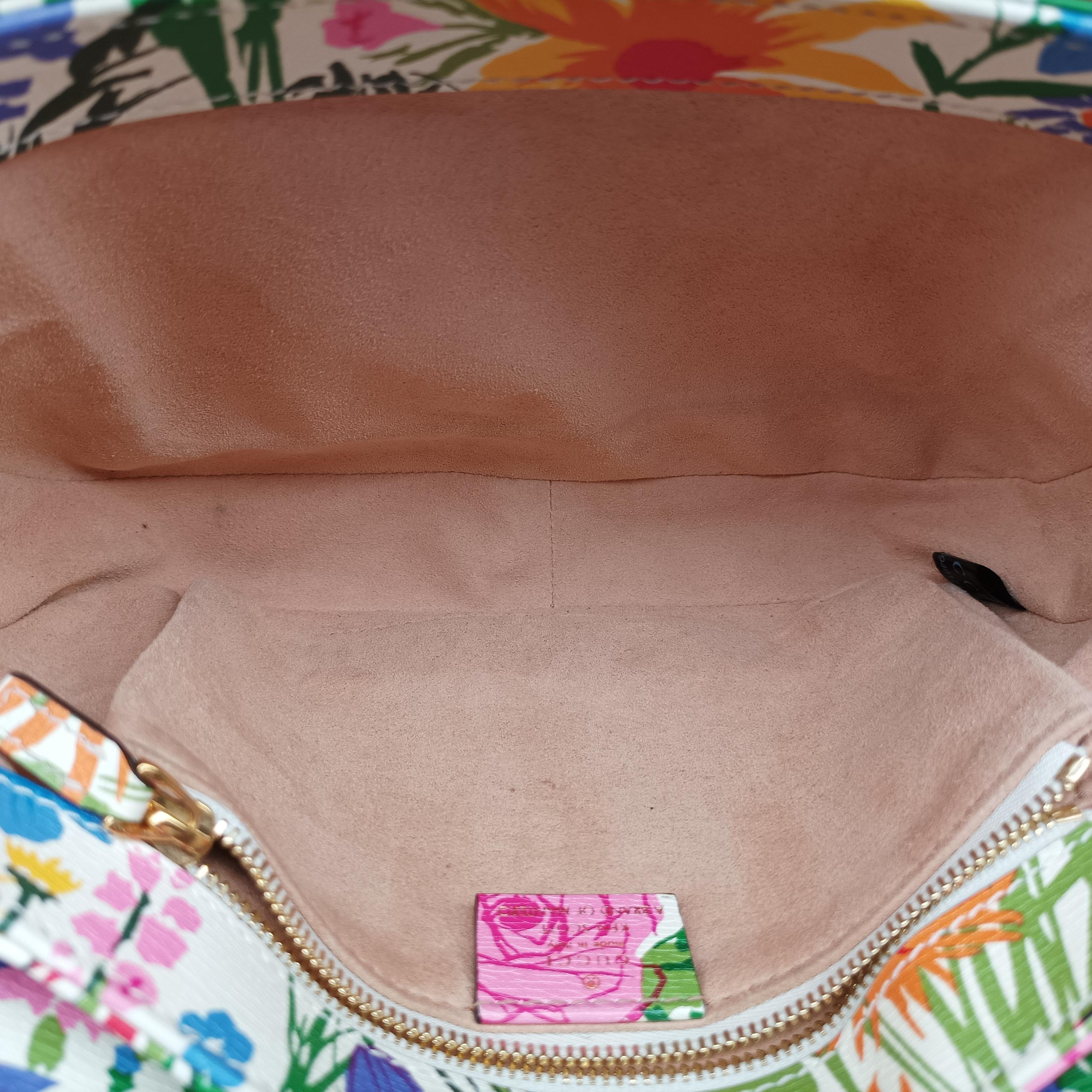 Pre-owned Gucci The Hacker Project Horsebit 1955 Multicolour Leather 602204 shoulderbag | stylenewstar