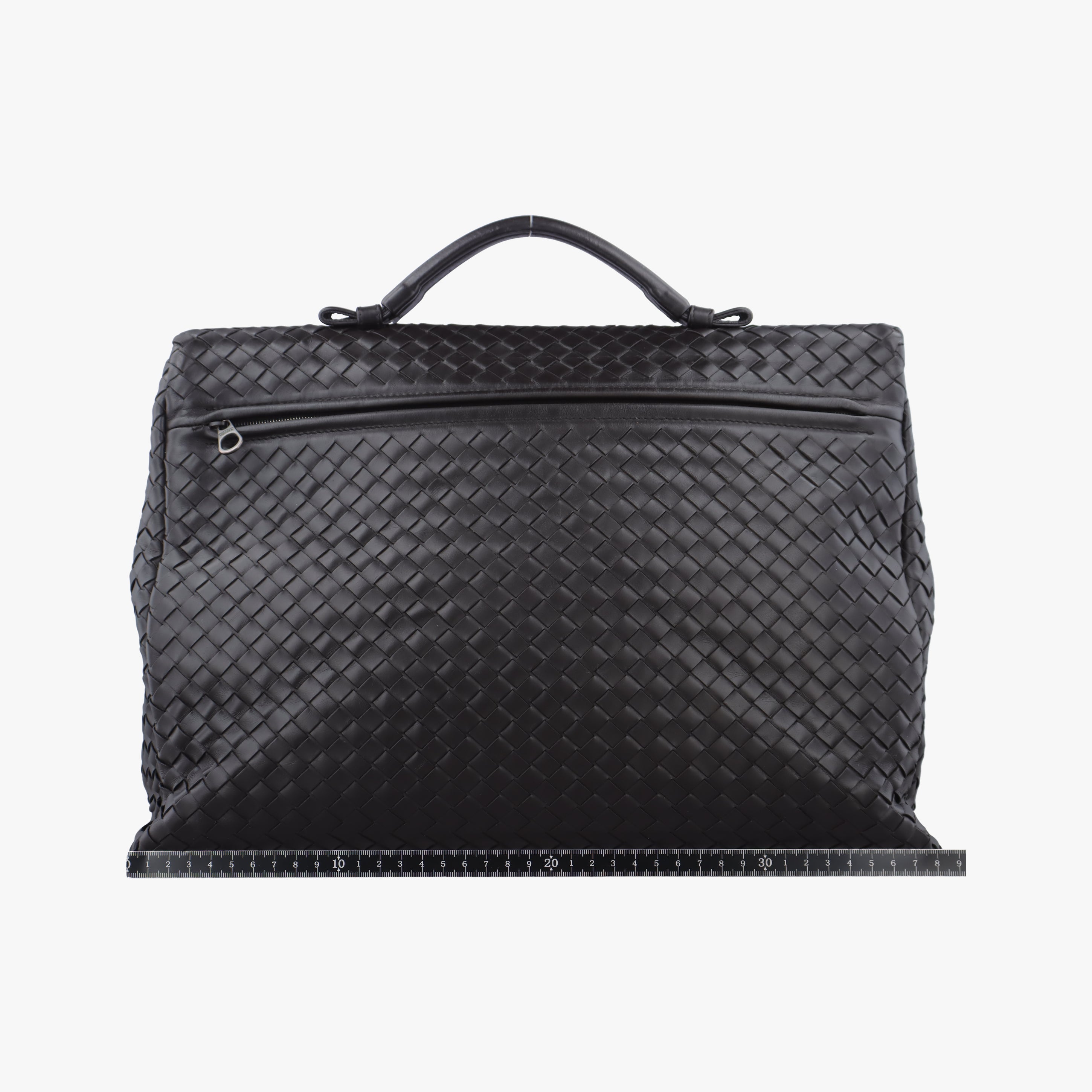Pre-owned Bottega Veneta Intrecciato Black lambskin  handbag | stylenewstar