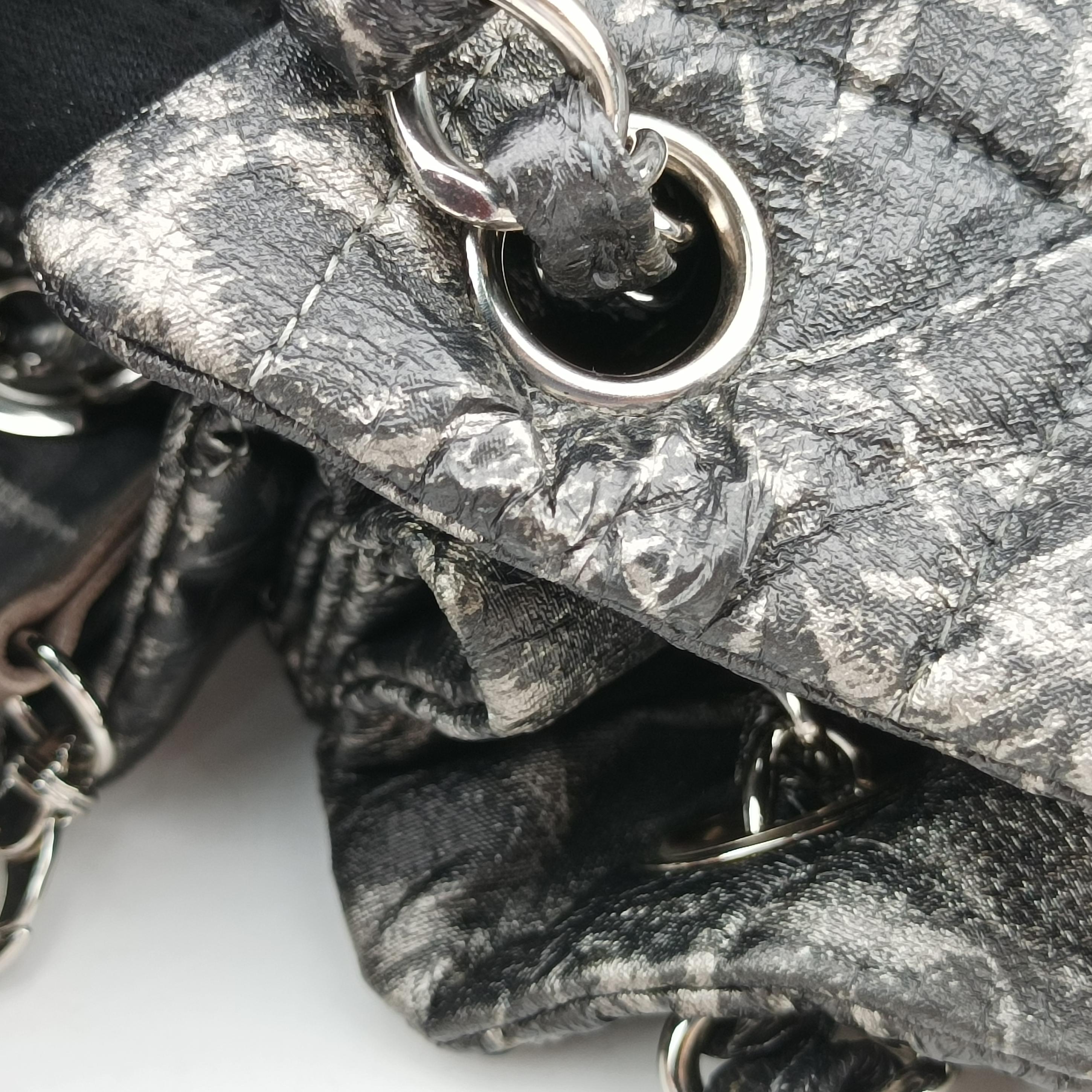 Secondhand Chanel Coco Cabas GM Coco Mark Grey Mixed Fiber A47190 shoulderbag | stylenewstar