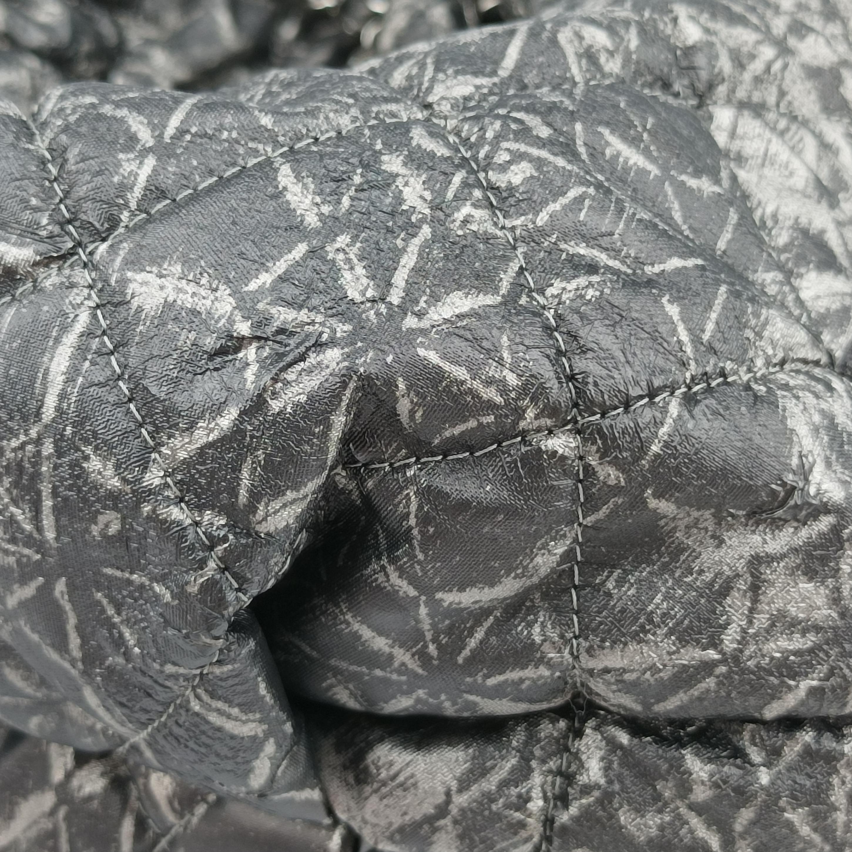 Secondhand Chanel Coco Cabas GM Coco Mark Grey Mixed Fiber A47190 shoulderbag | stylenewstar