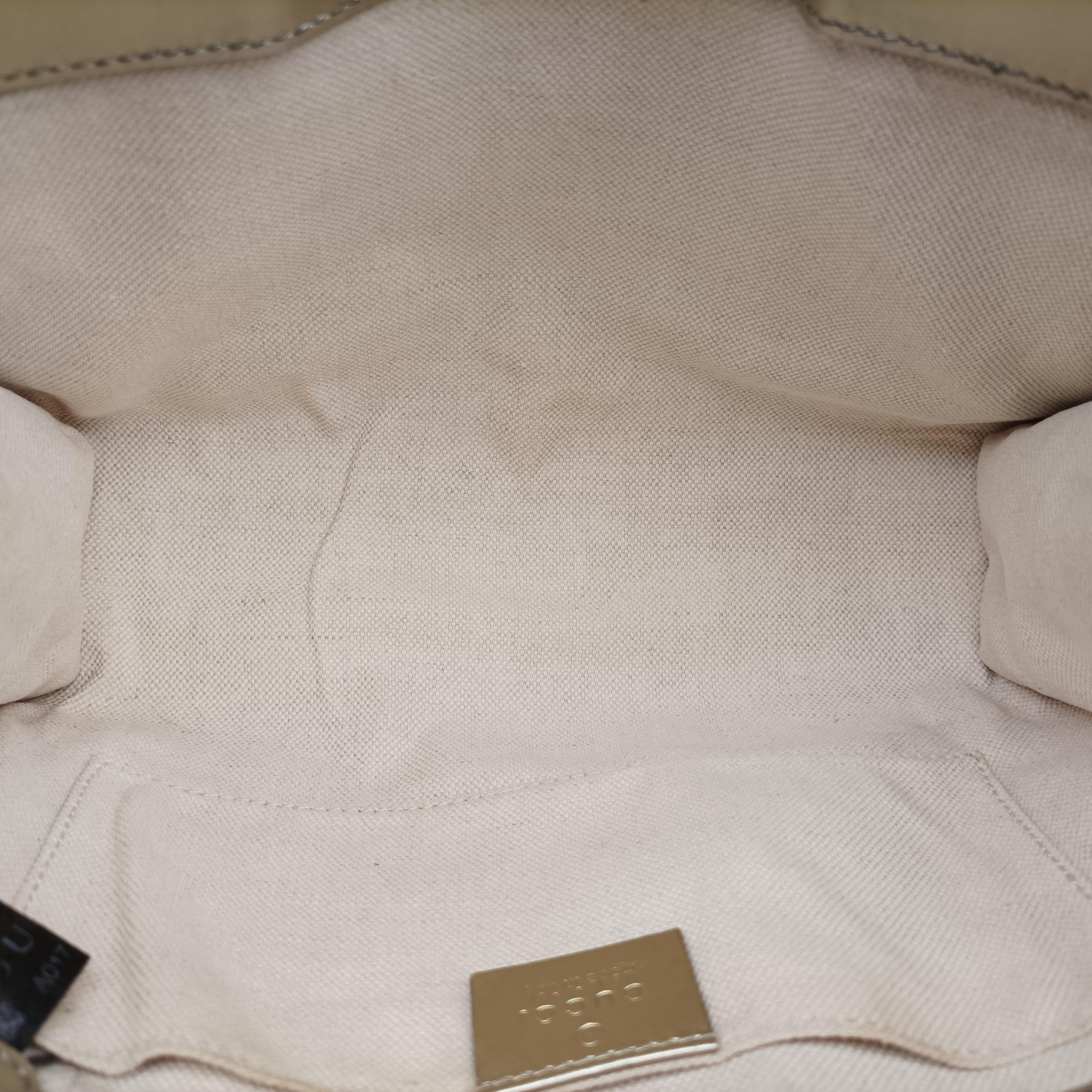 Pre-owned Gucci Emily Golden Leather 369621 shoulderbag | stylenewstar